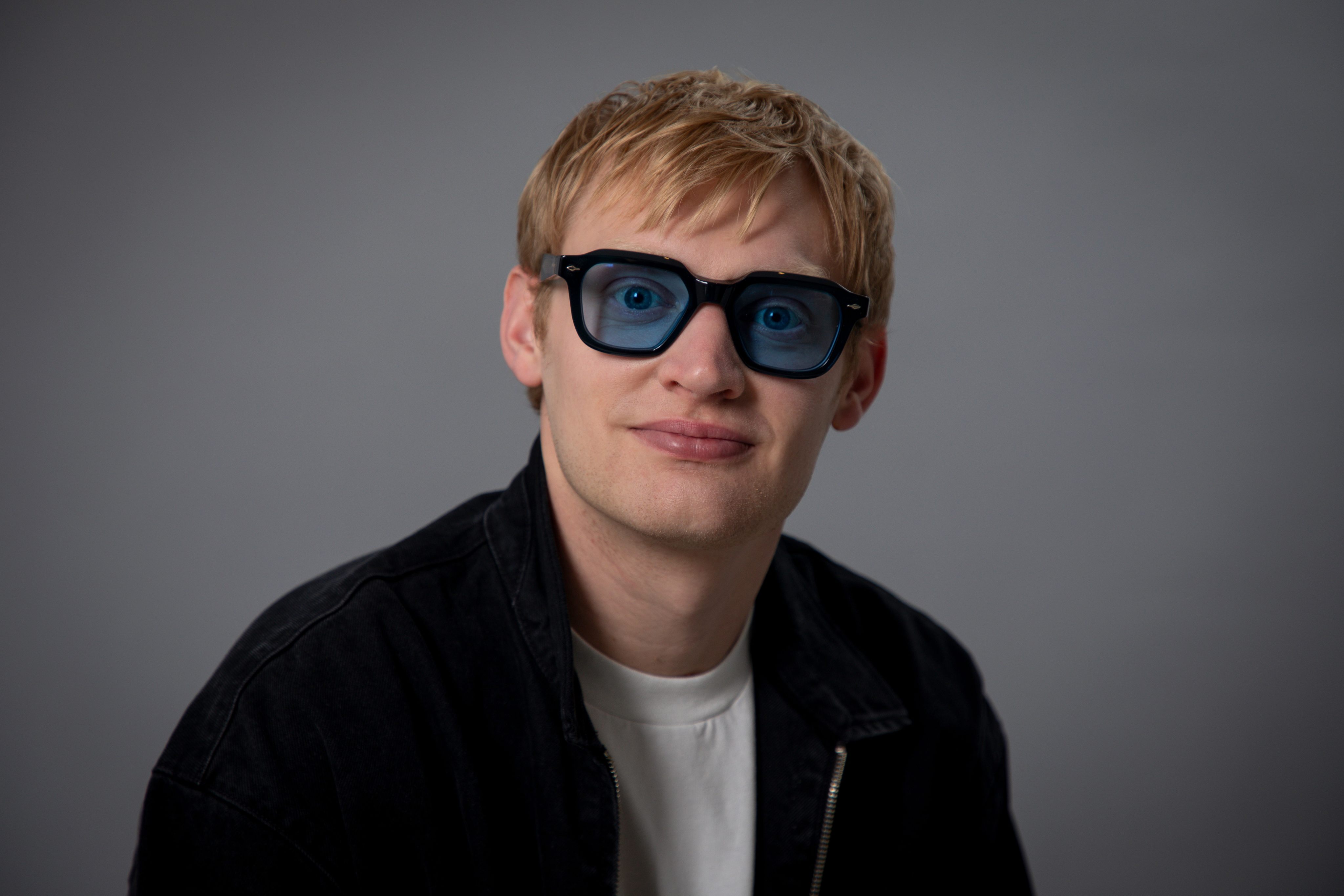 Curry Barker, 26, is now one of the most in-demand filmmakers in Hollywood following the success of his horror film Obsession. 
He has already shot his next feature, Anything But Ghosts, starring Aaron Paul and Bryce Dallas Howard, for Blumhouse Productions. Photo: Andy Kropa/AP