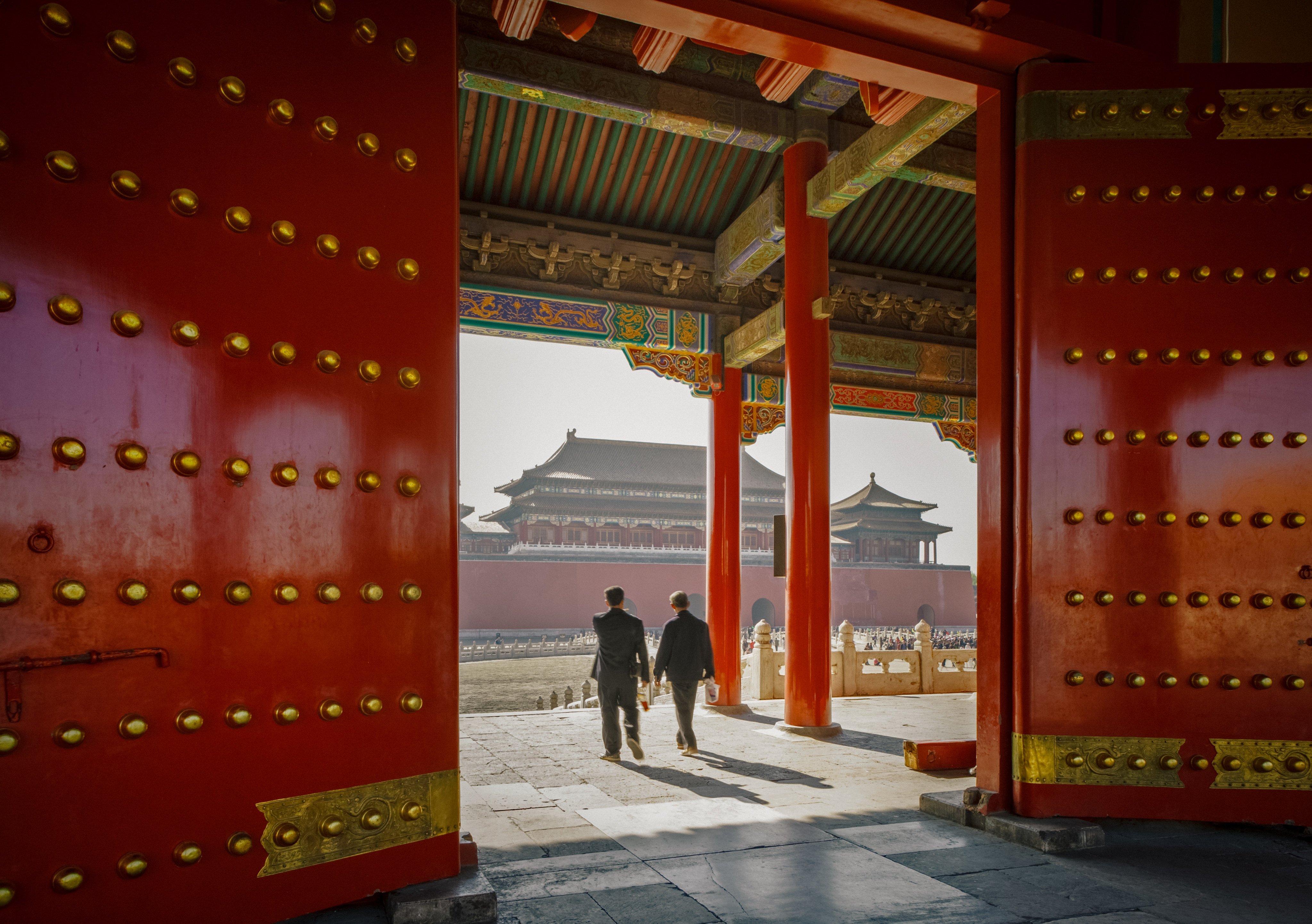 Visitors feel the weight of the Forbidden City as they step through its gates. Photo: Getty Images