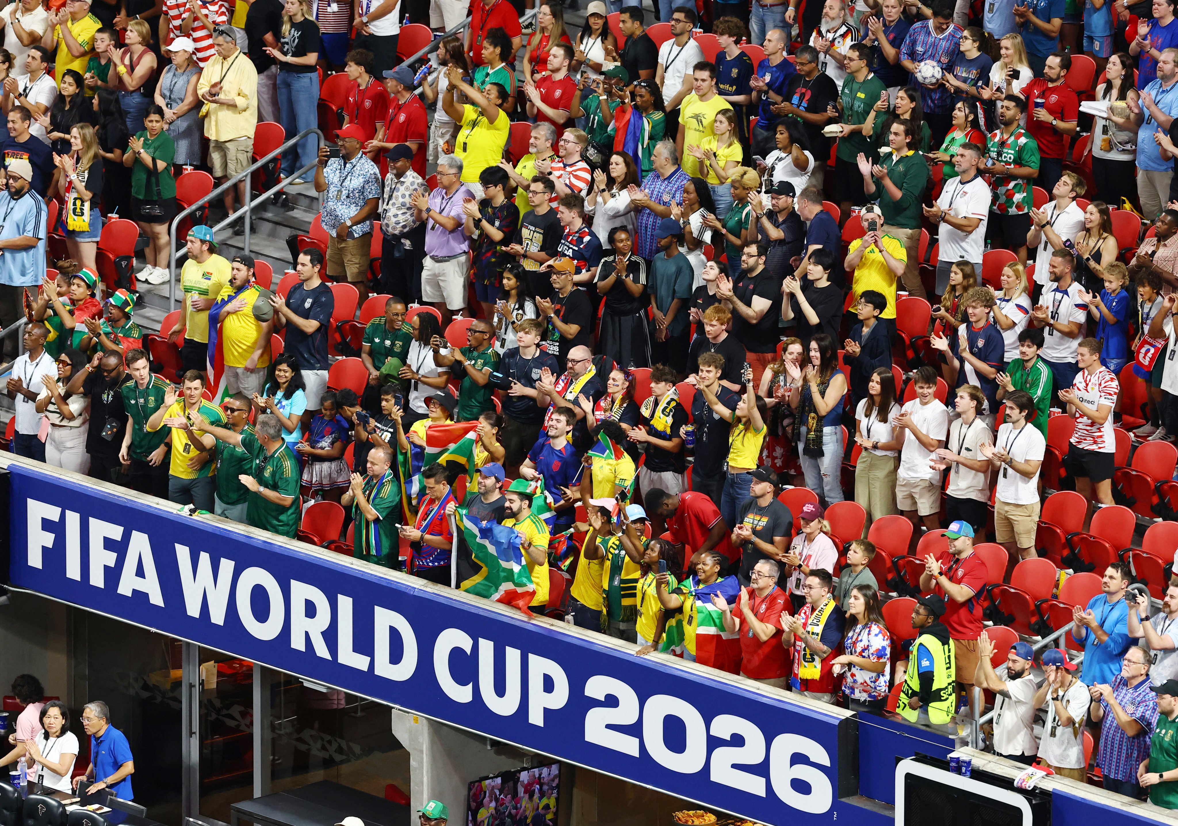 More than 6 million fans are expected to attend World Cup matches, with hundreds of millions more watching from fan zones, pubs and other venues worldwide. Photo: Reuters