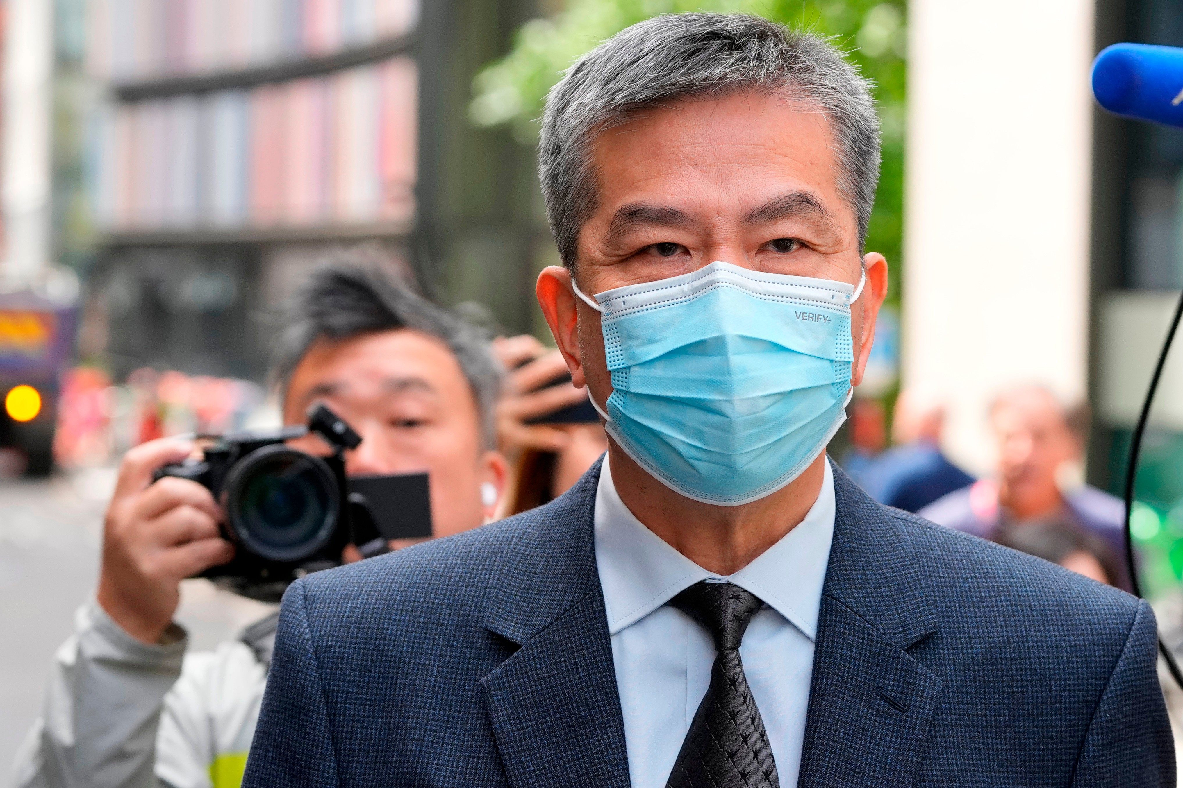 Prosecutors said Bill Yuen had been tasked with gathering information on British political figures and their links to some Hong Kong activists. Photo: AP