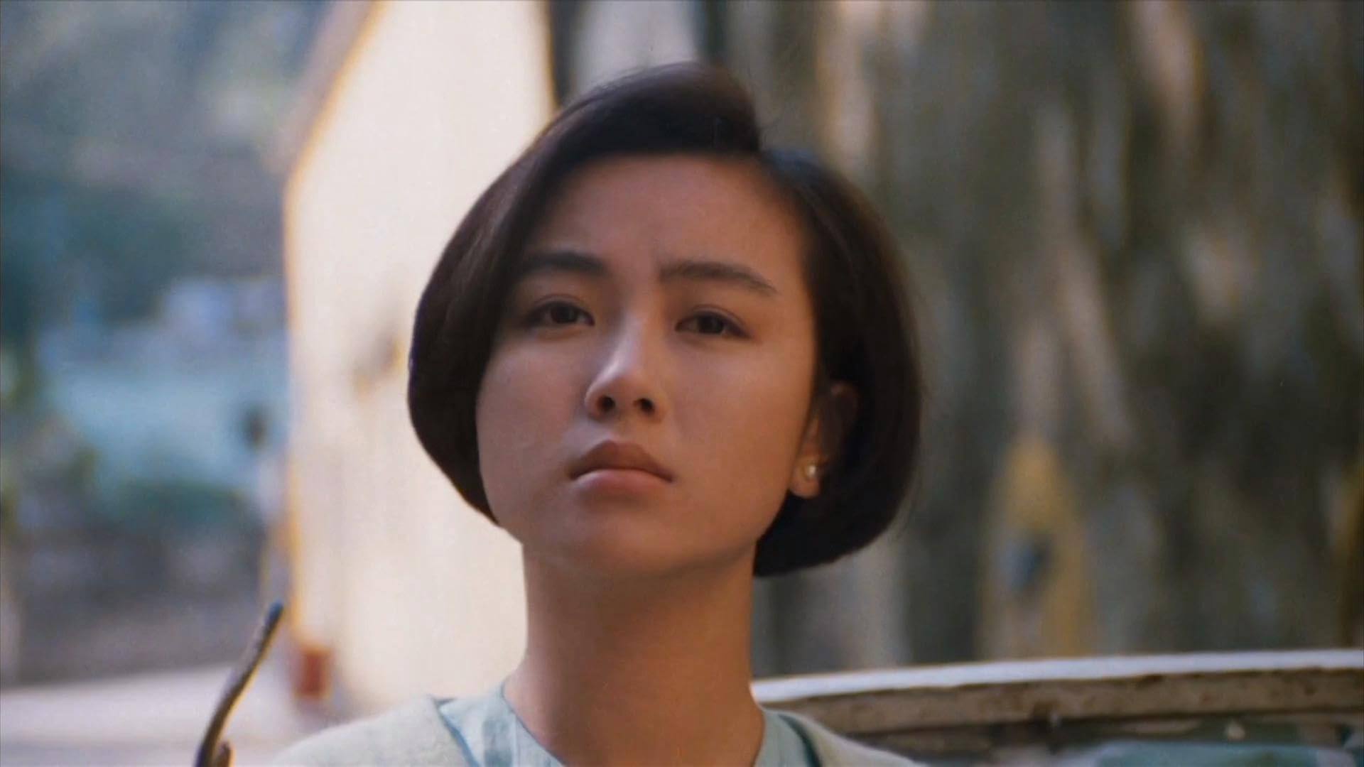 Fennie Yuen in a still from Pedicab Driver (1989).