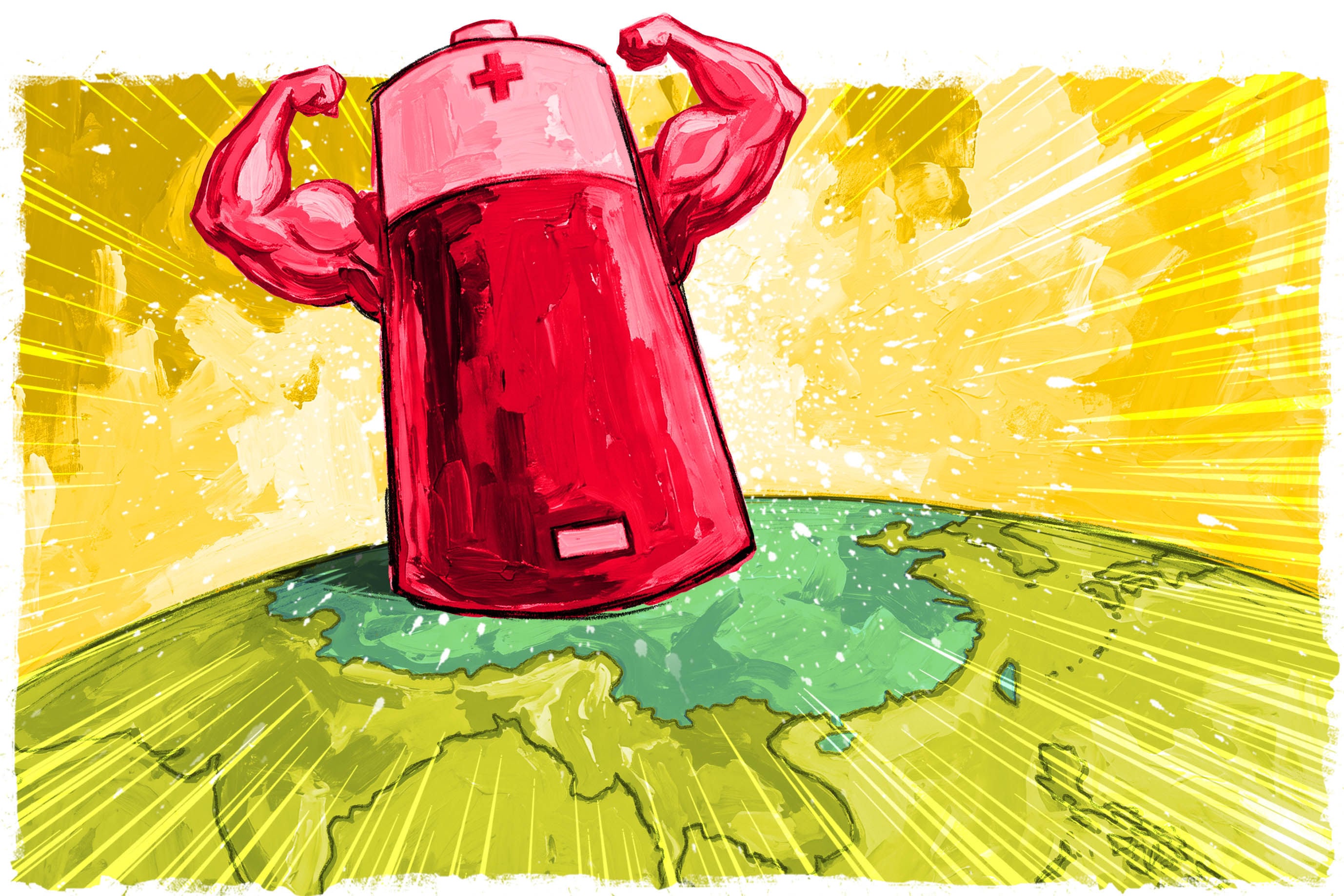 scmp.com - Themis Qi - China leads charge in energy storage, powered by battery progress