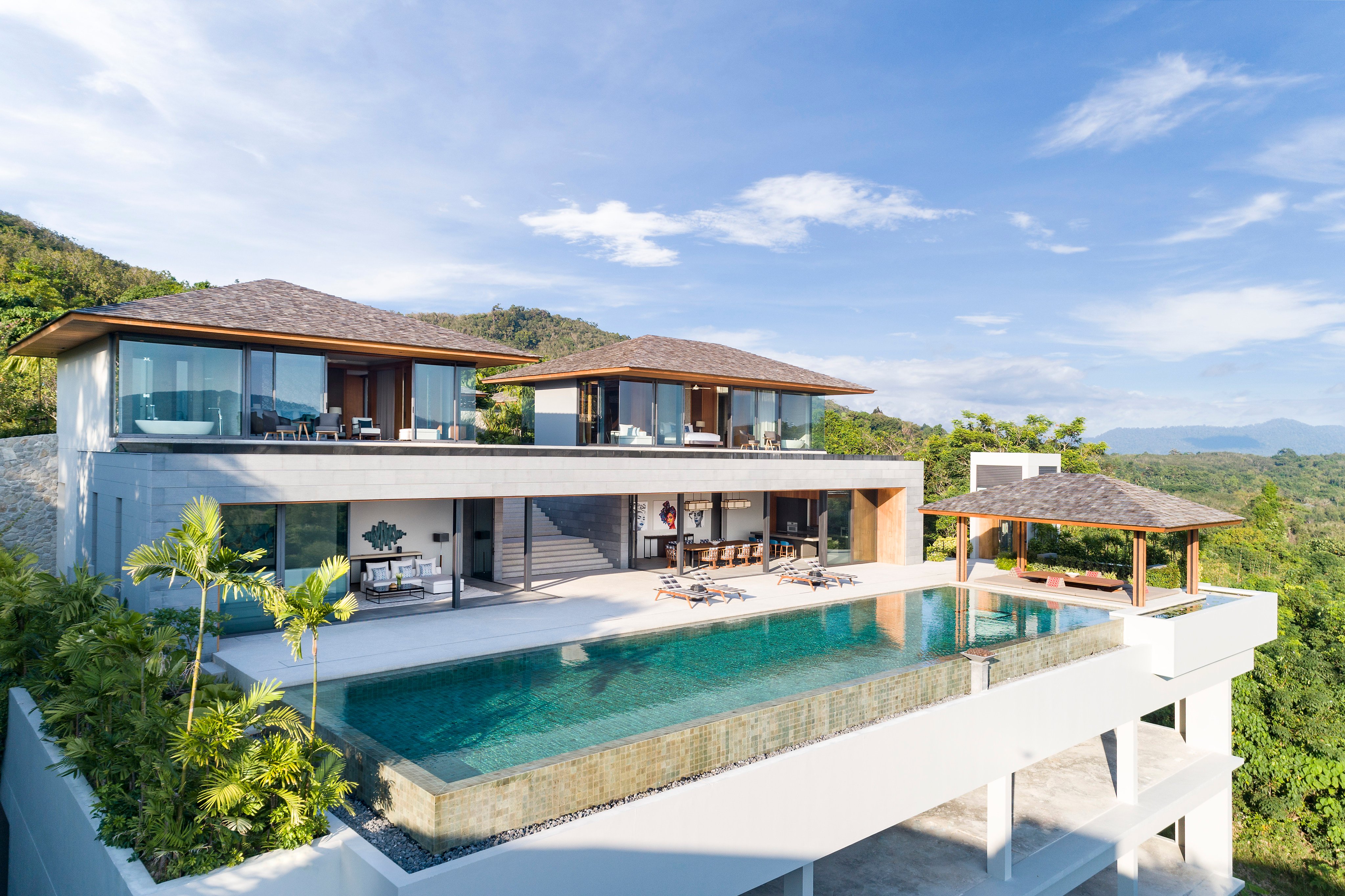 A luxury property in Phuket. An estimated three in five transactions in the villa segment involved a foreign buyer or lessee. Photo: Handout