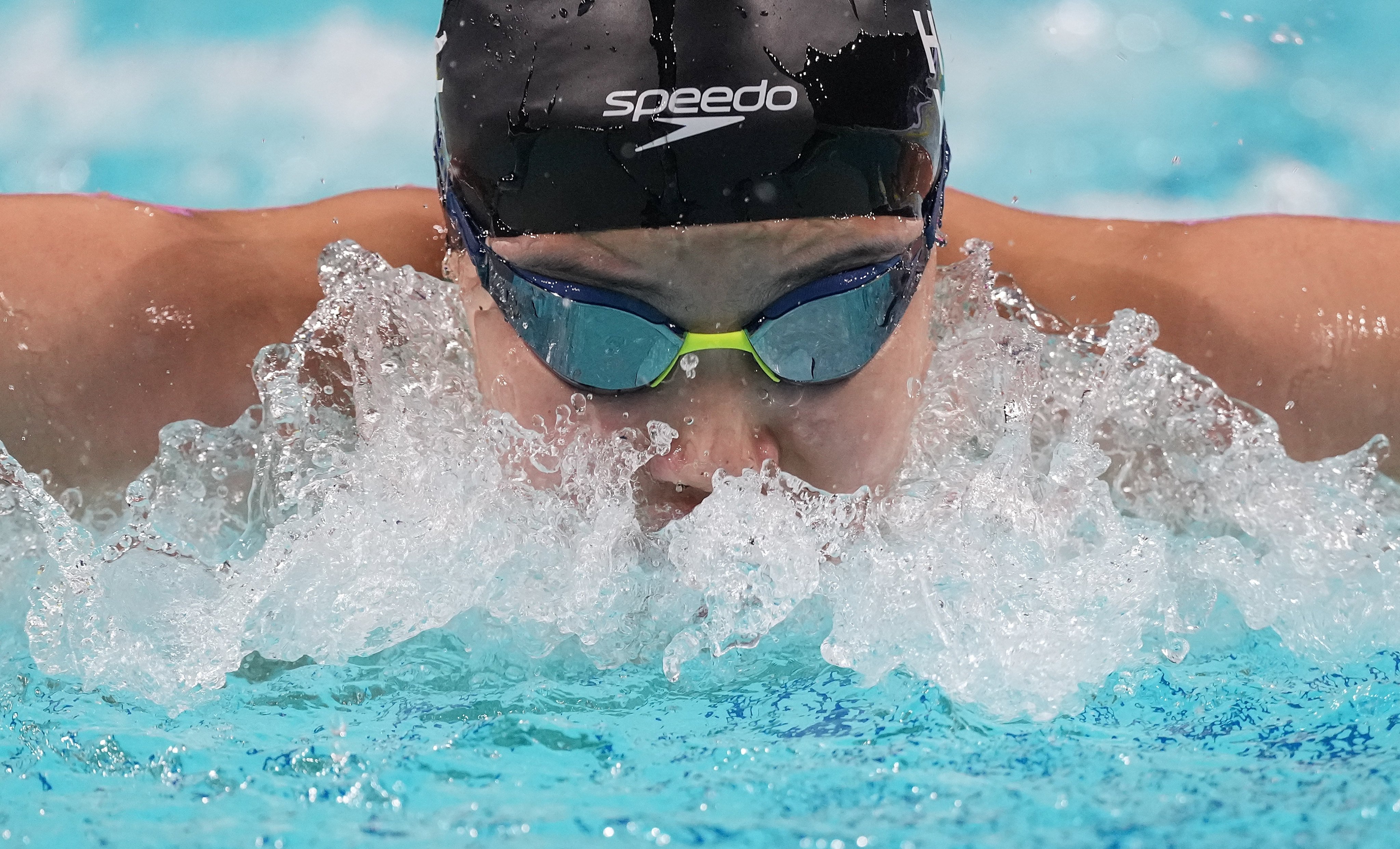Yu Zidi's winning time in the 400m individual medley was the eighth fastest in history and the second fastest in the world this season. Photo: Xinhua
