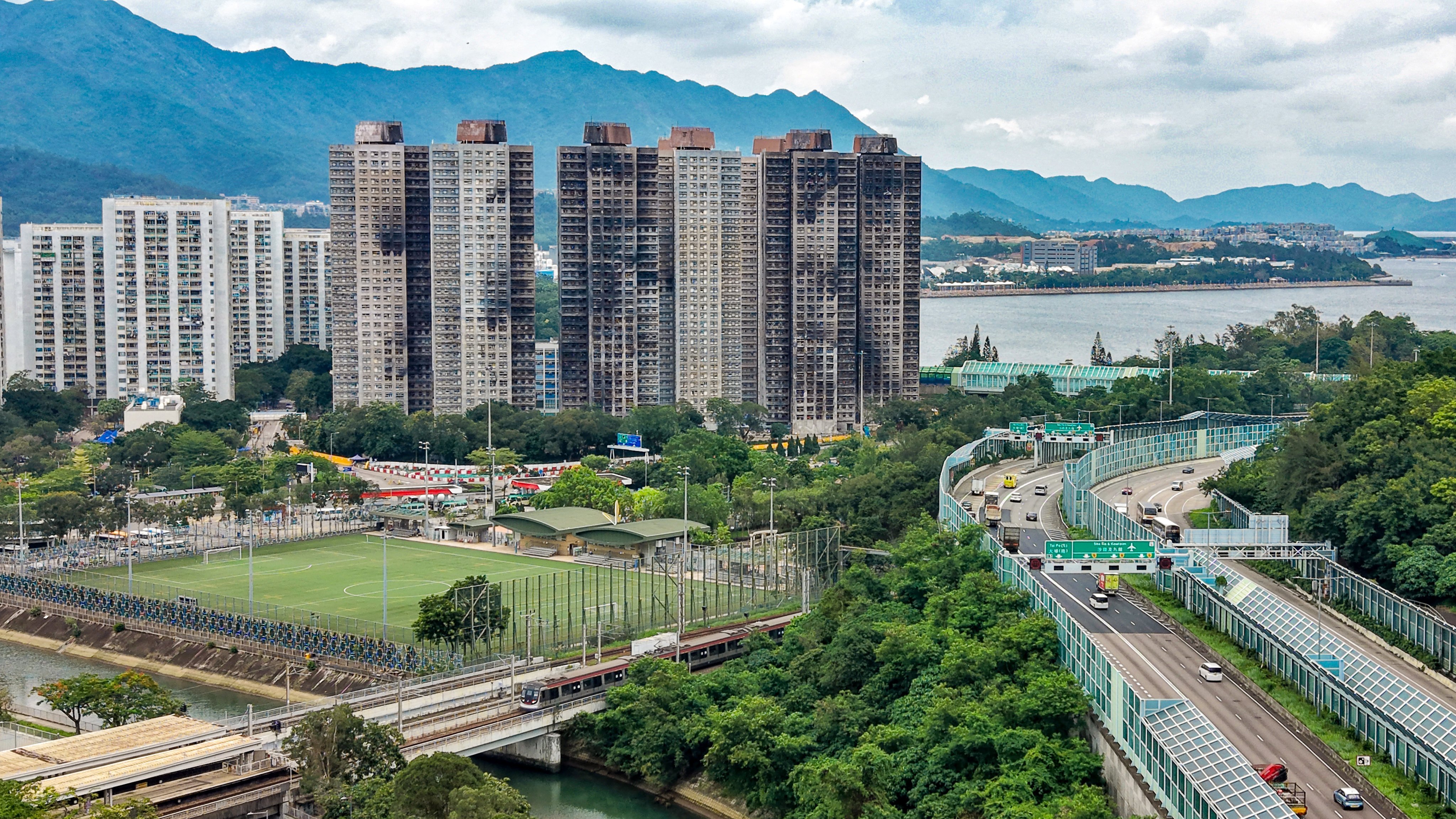 Wang Fuk Court in Tai Po. Photo: Elson Li