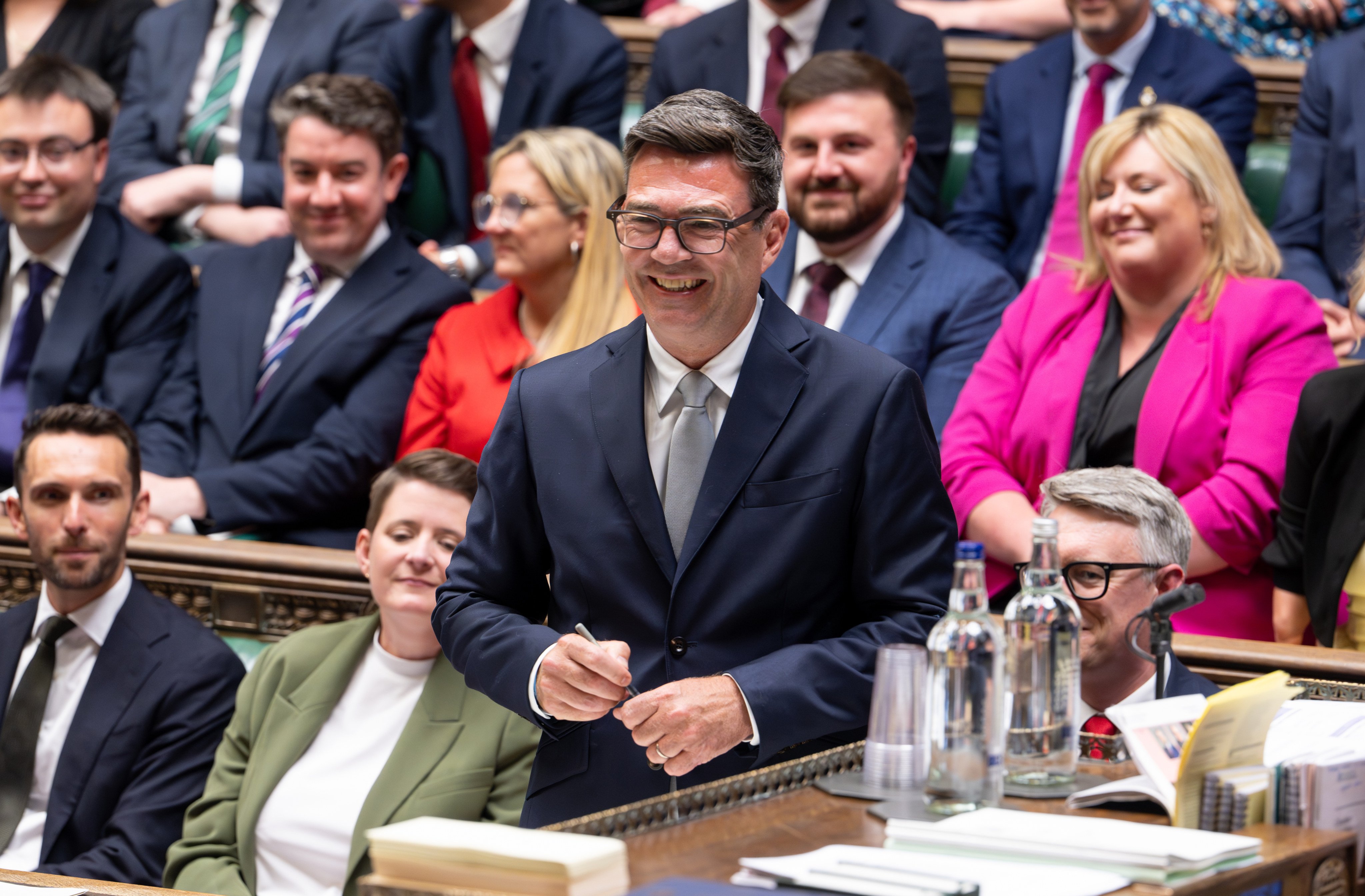 While Andy Burnham has built his political profile on domestic issues, his previous statements suggest he views relations with China mainly through the lens of economic development. Photo: EPA