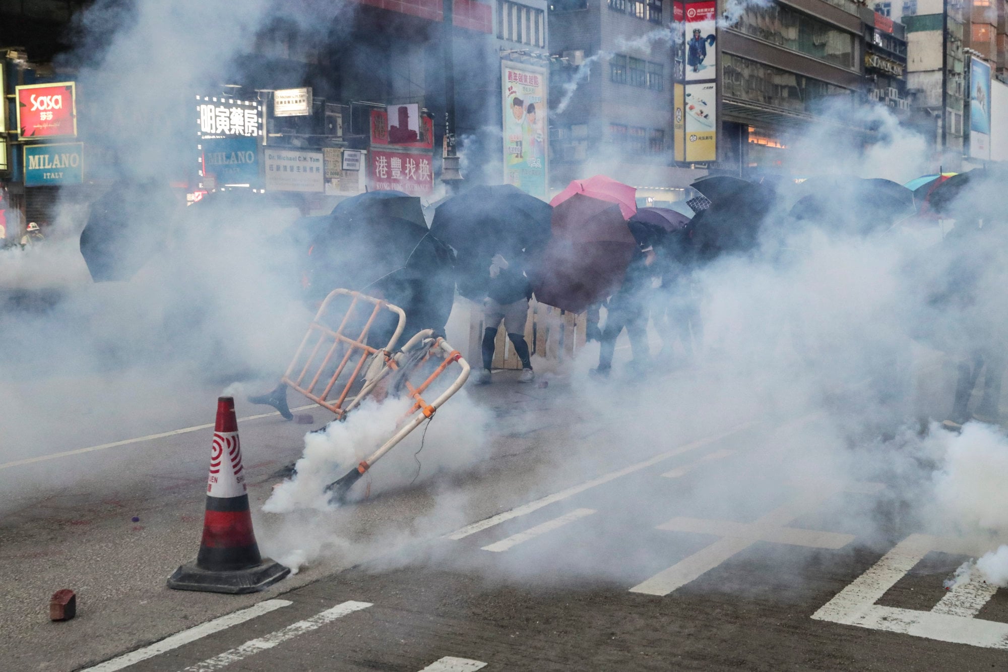 The 2019 anti-government protests resulted in thousands of arrests in Hong Kong. Photo: Edmond So