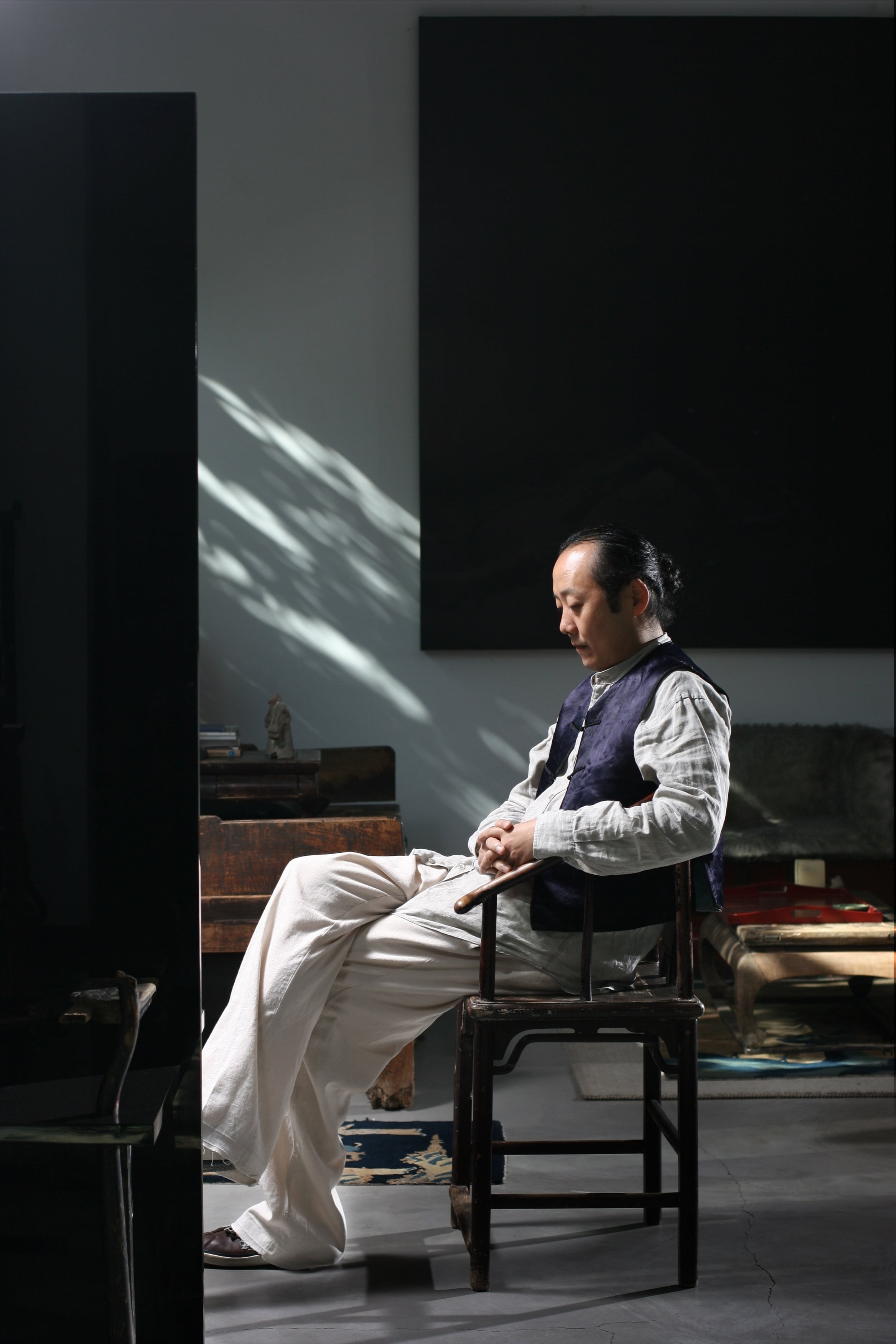 Chinese contemporary artist Shao Fan currently has two solo exhibitions showing his work, from ink paintings to furniture sculptures. “Refrain” at White Cube Mason’s Yard in London runs until June 27, while “The Nature of Things” at Mirrored Gardens in Guangzhou runs until June 28. Photo: Shao Fan