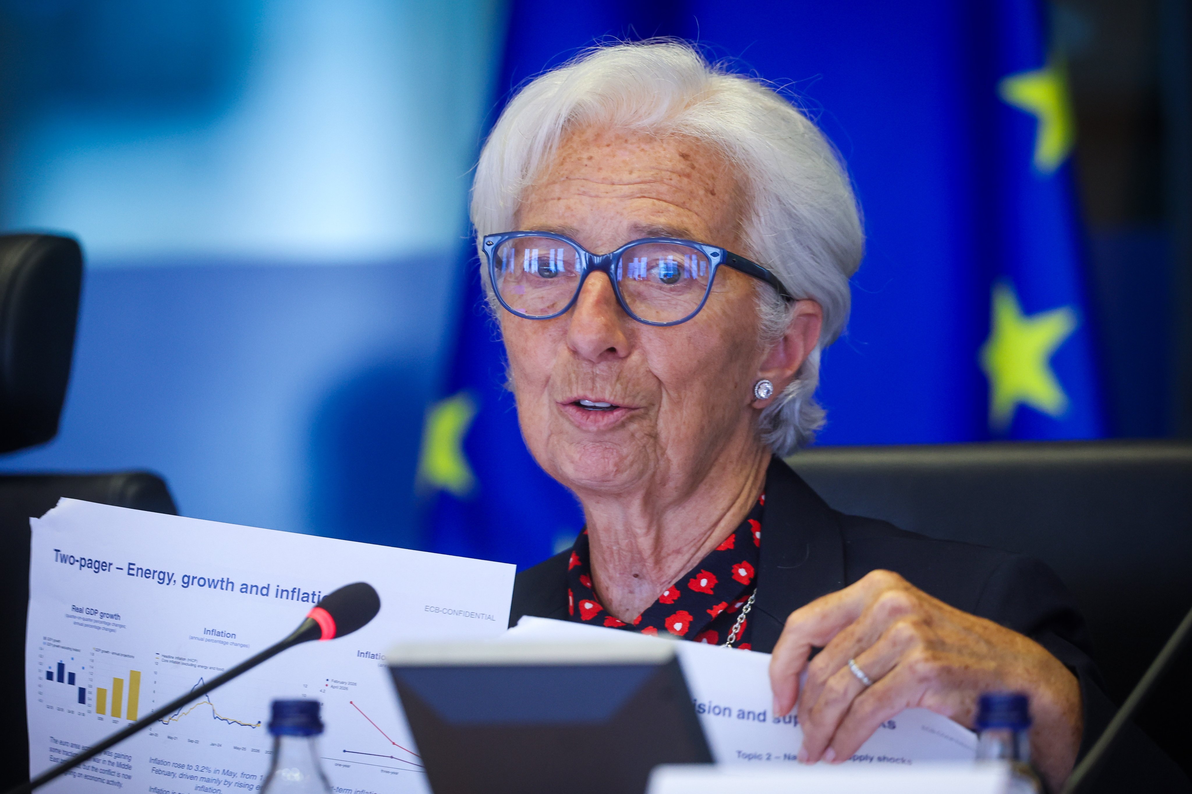 Christine Lagarde, President of the European Central Bank (ECB). Photo: EPA