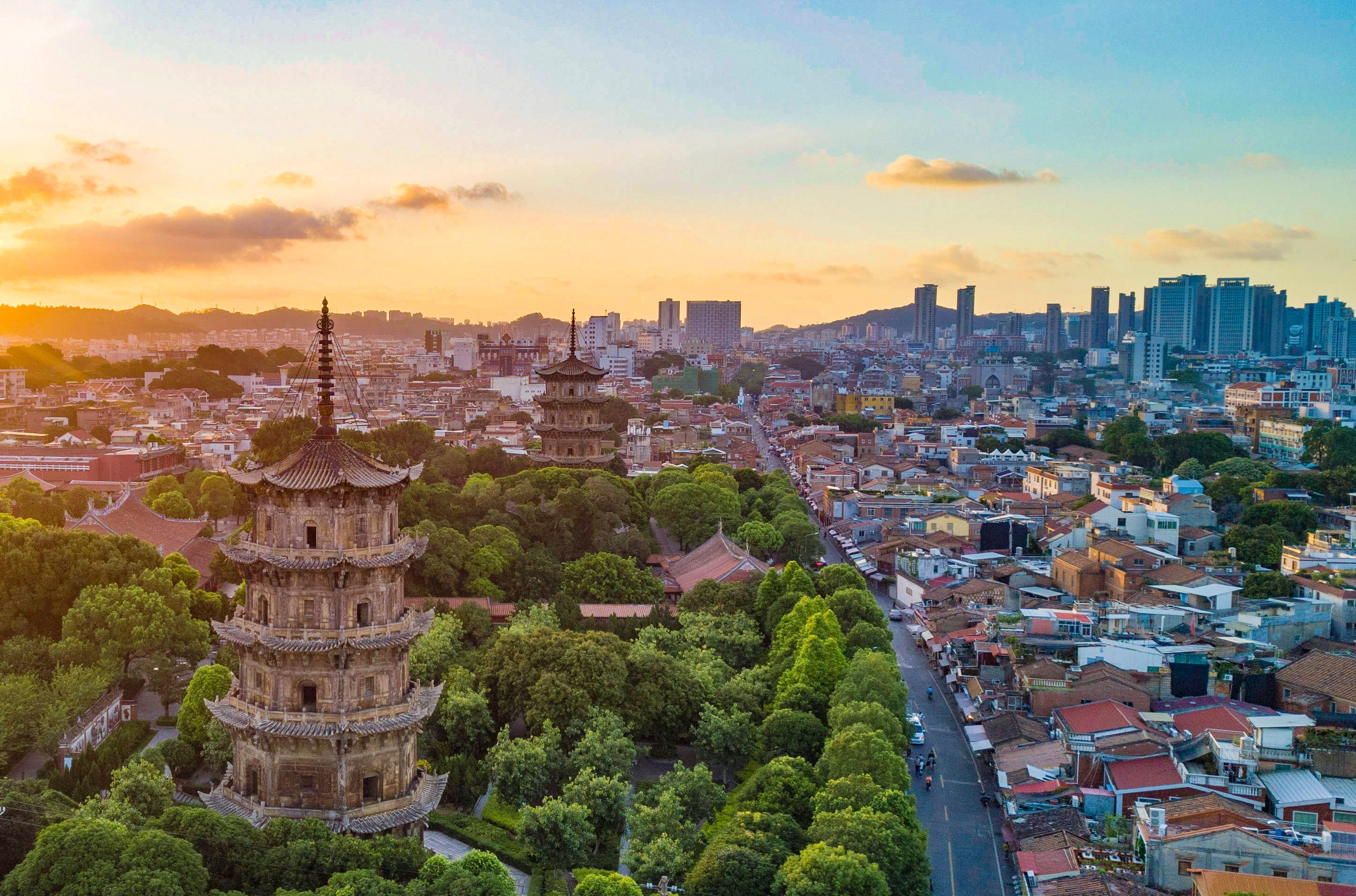 Quanzhou, a coastal city in Fujian. The province is one of two covered by the scheme. Photo: Xinhua