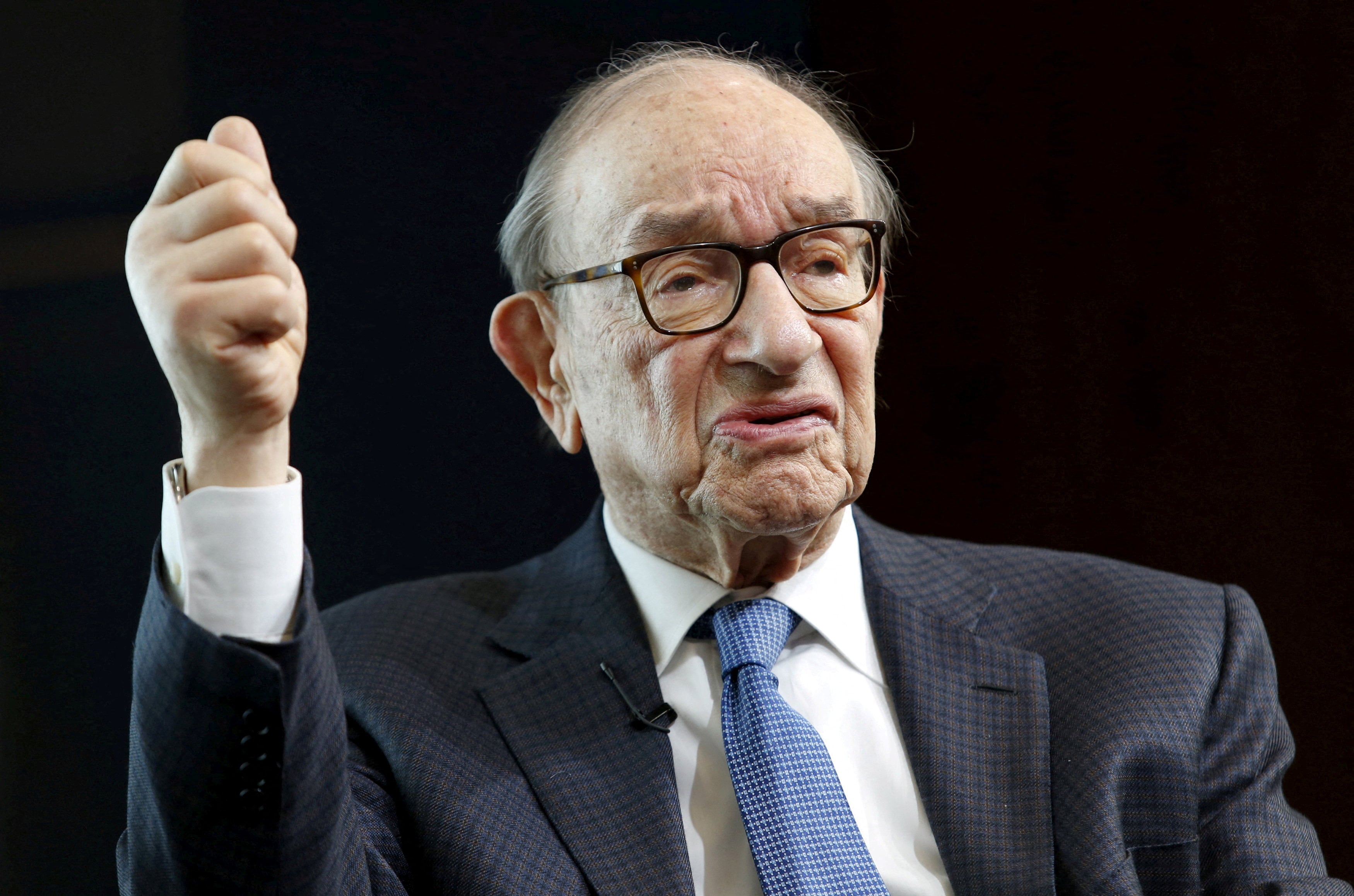 Former US Federal Reserve chair Alan Greenspan speaks at a Brookings Institution forum in Washington in 2015. Photo: Reuters