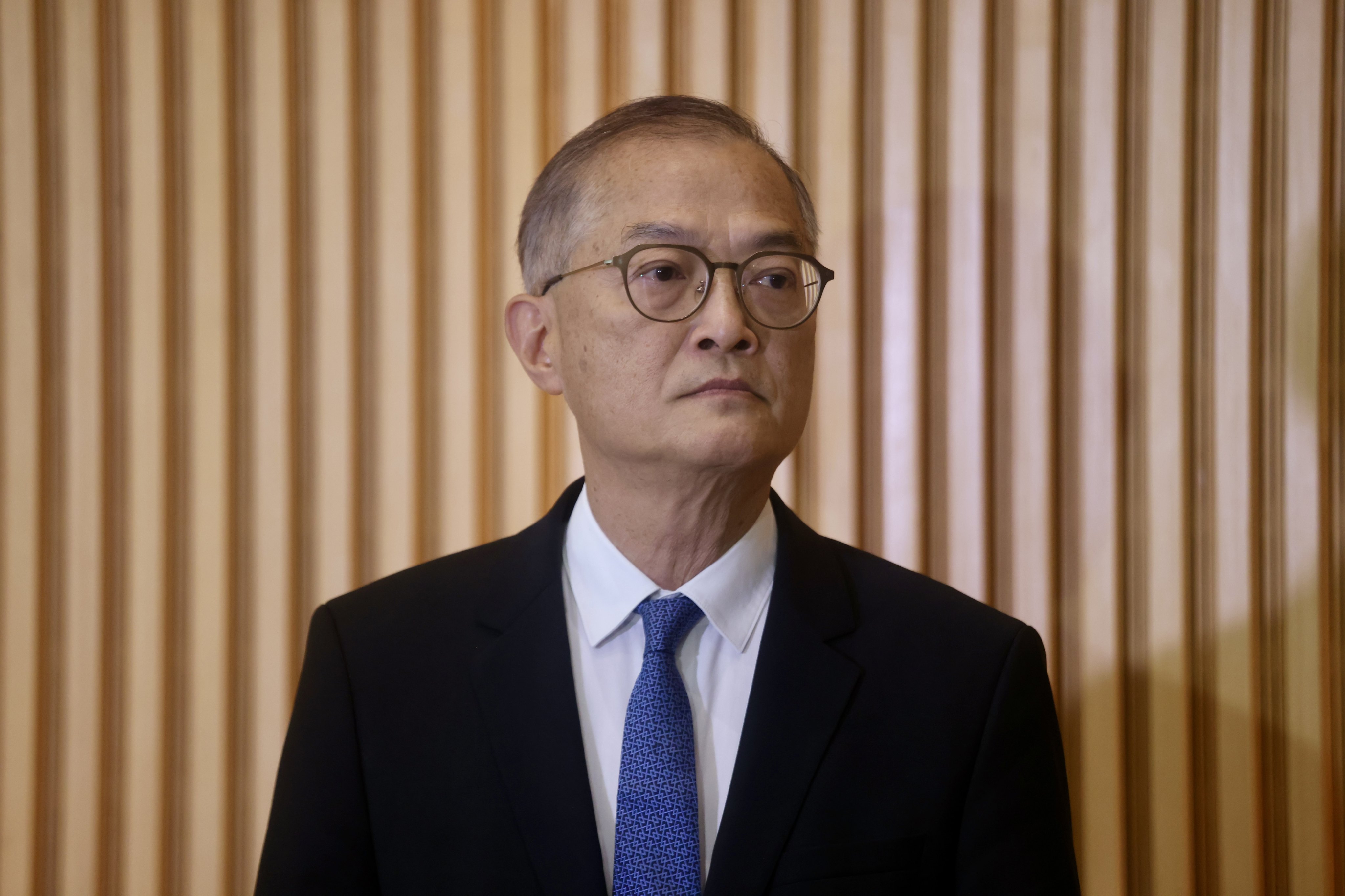 Secretary for Health Lo Chung-mau seen at the government headquarters in Hong Kong on June 26. Photo: Jonathan Wong