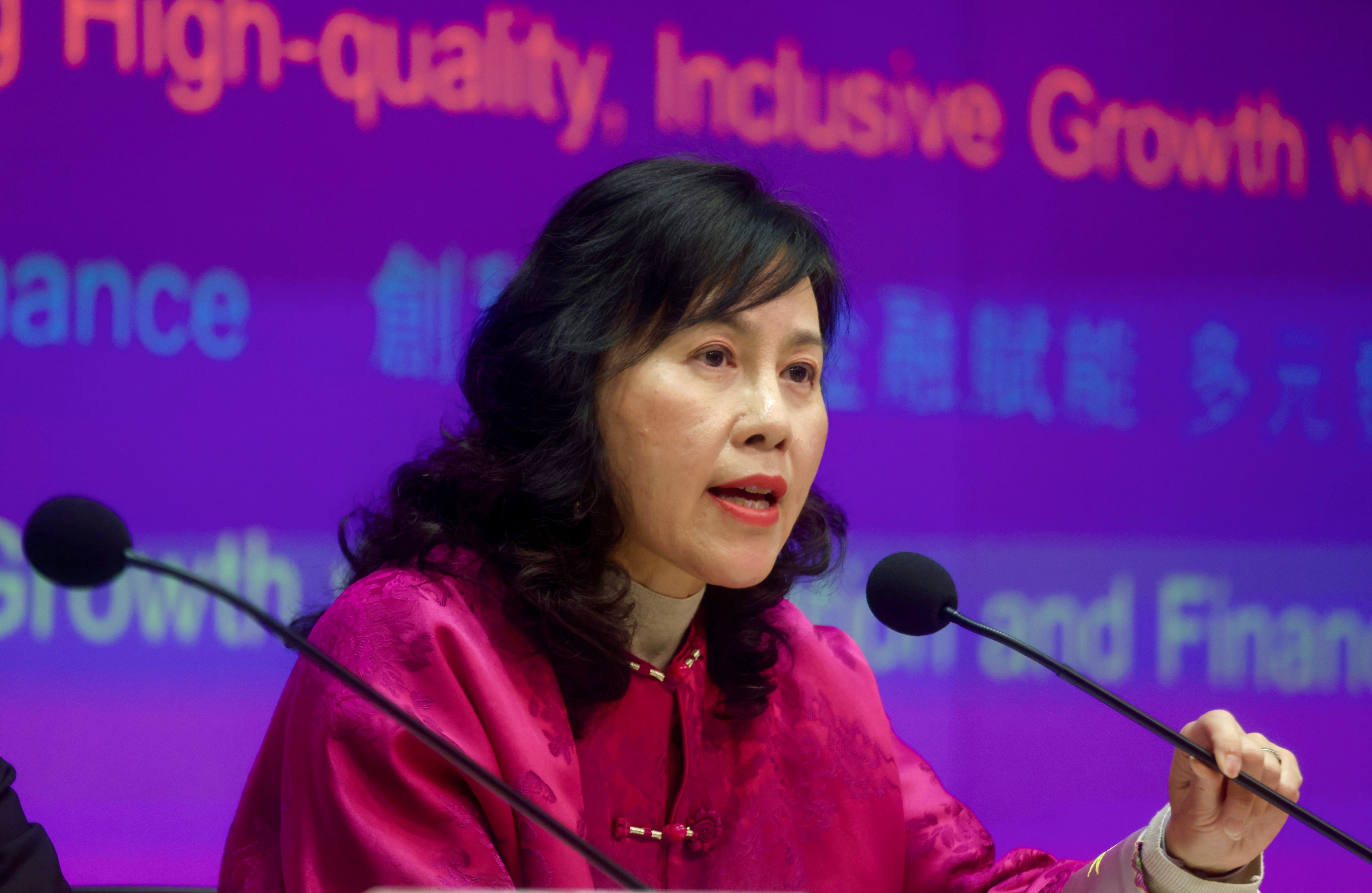 Secretary for Transport and Logistics Mable Chan. Photo: Jonathan Wong