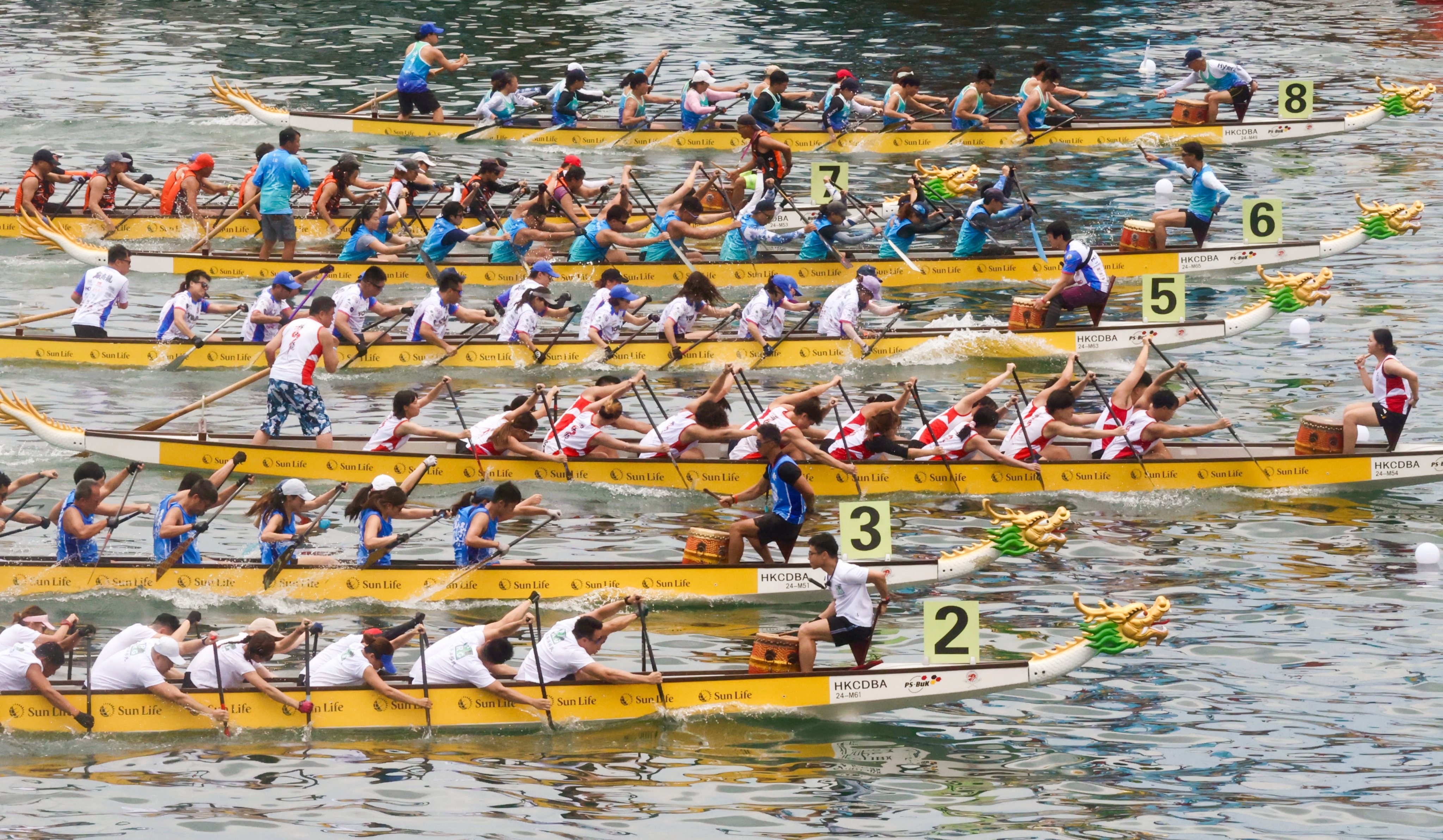 The Sun Life Hong Kong International Dragon Boat Races is marking its 50th anniversary. Photo: Jonathan Wong