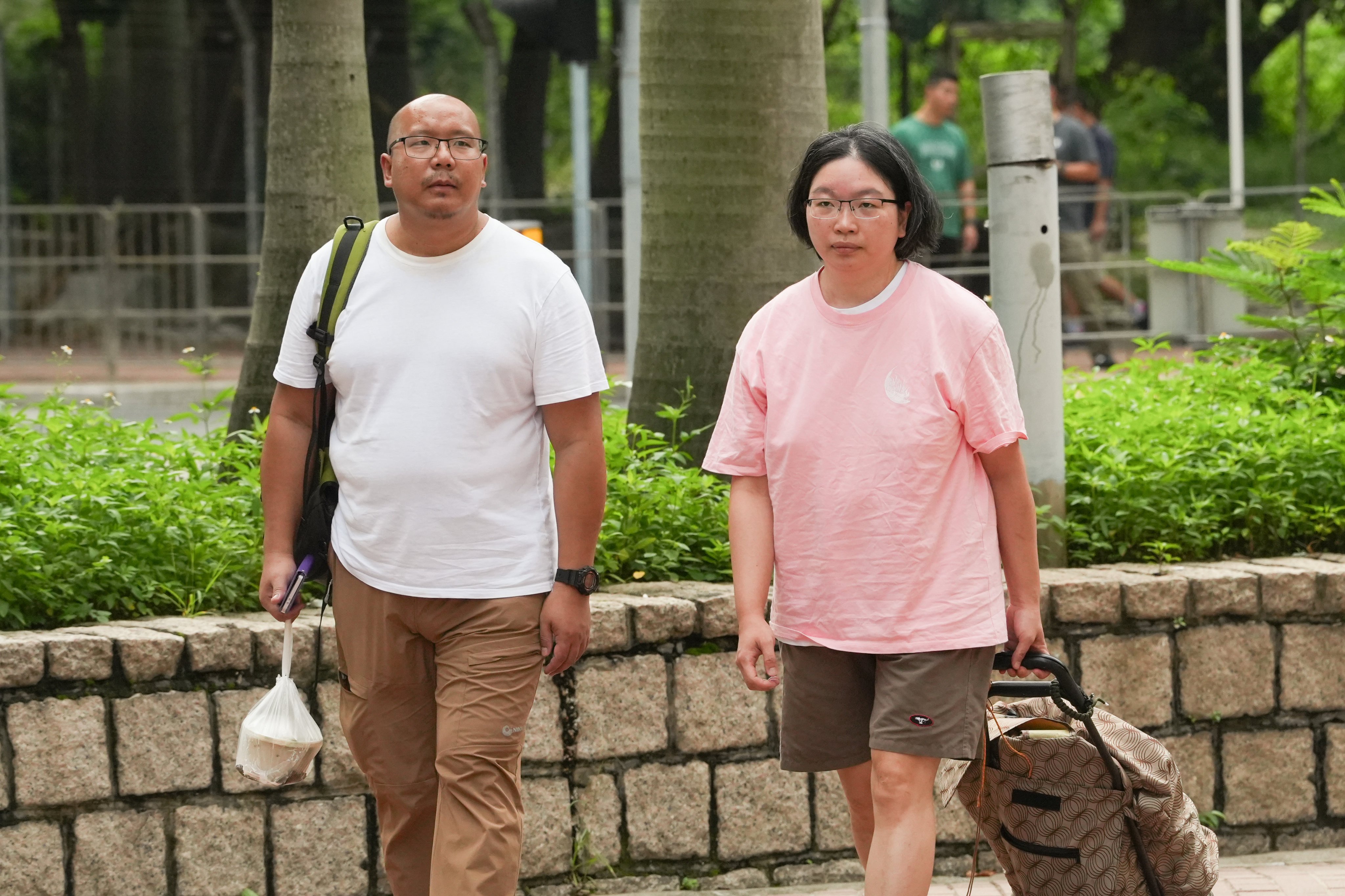 Danny’s parents, Tsang Wai-bong (left) and Kwan Pui-sin. Photo: Sun Yeung
