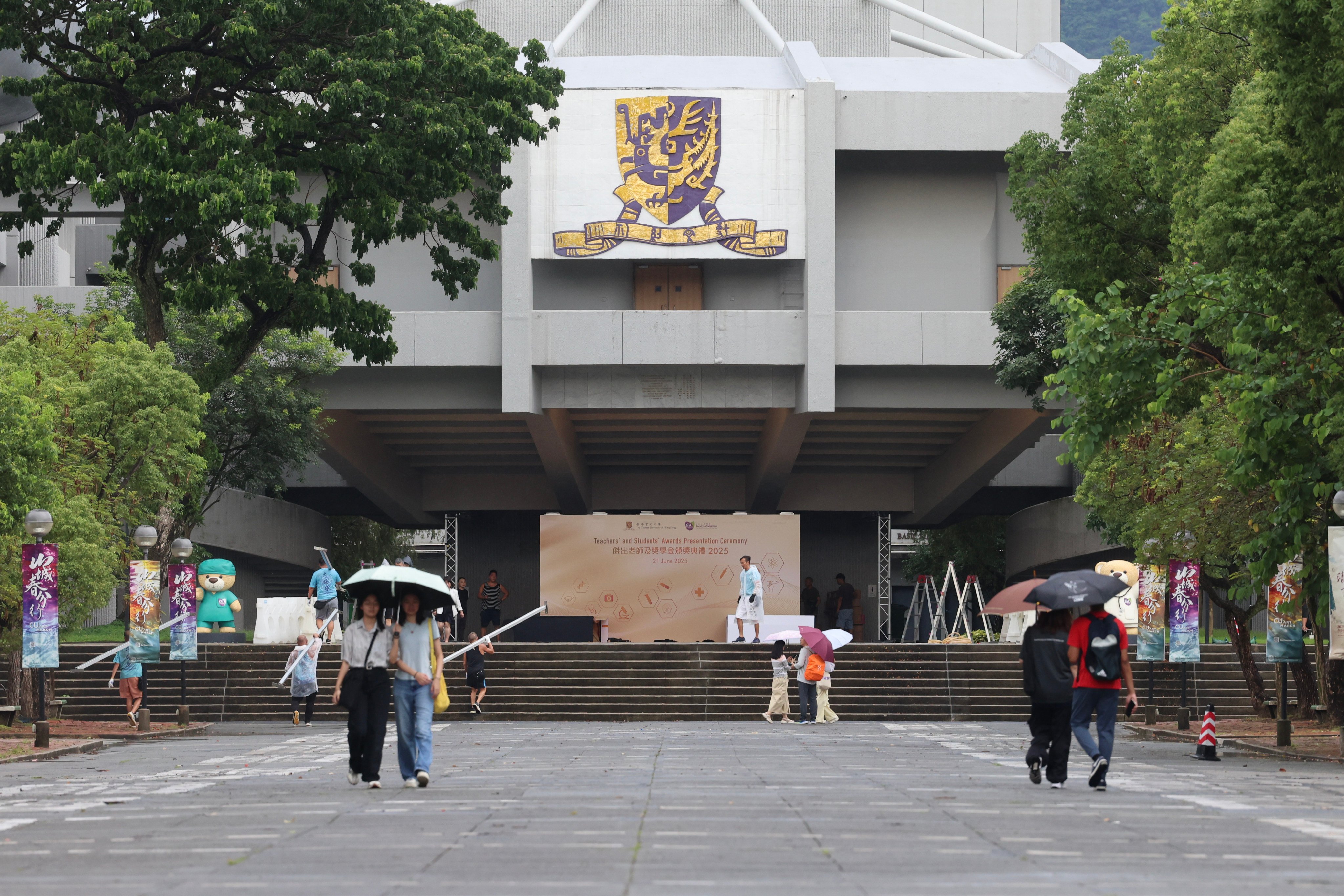 The Chinese University of Hong Kong jumped from 38th to 18th. Photo: Jelly Tse