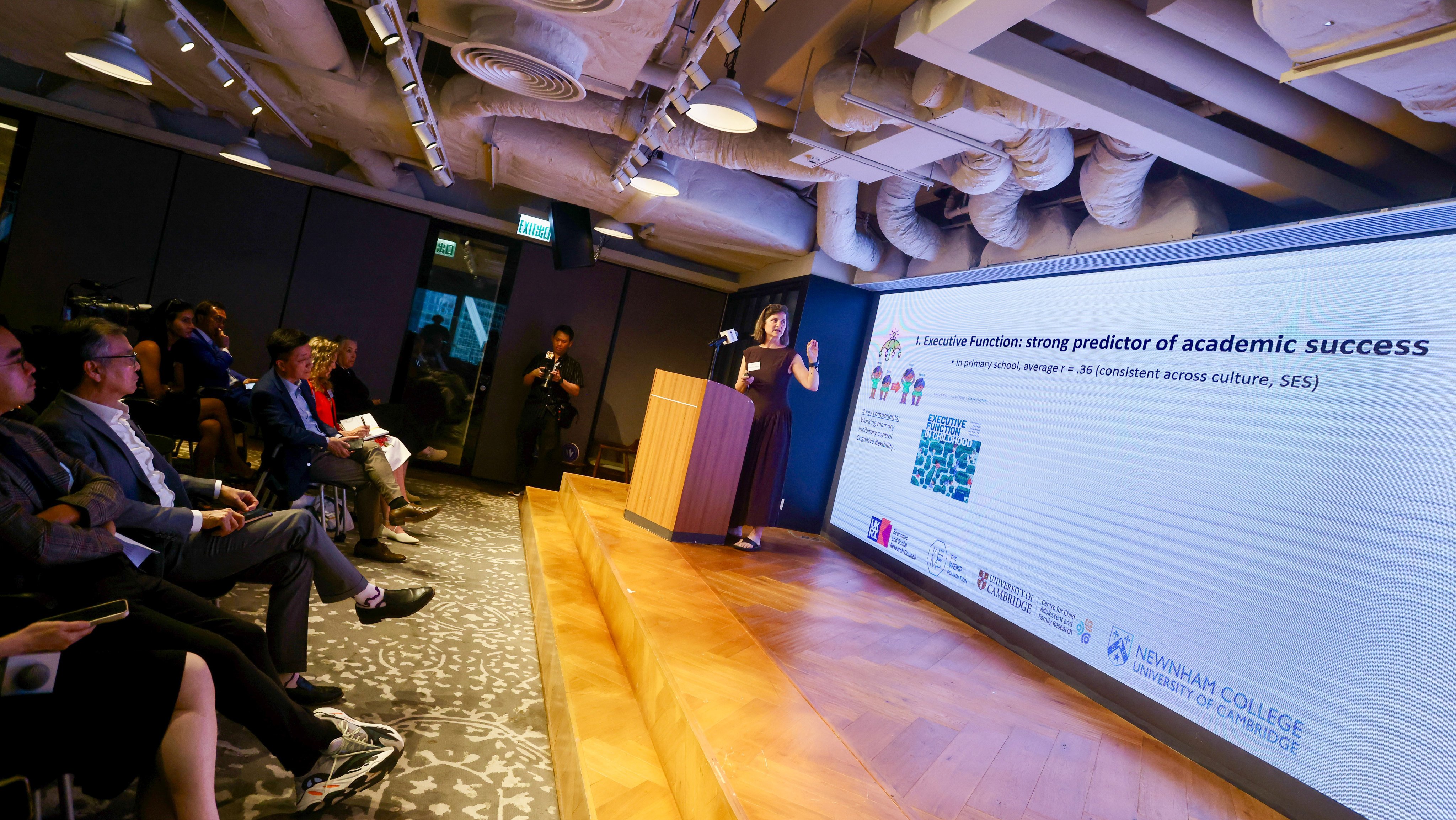 The Hong Kong Academy for Wealth Legacy held a children’s mental health symposium last week. Photo: Jonathan Wong