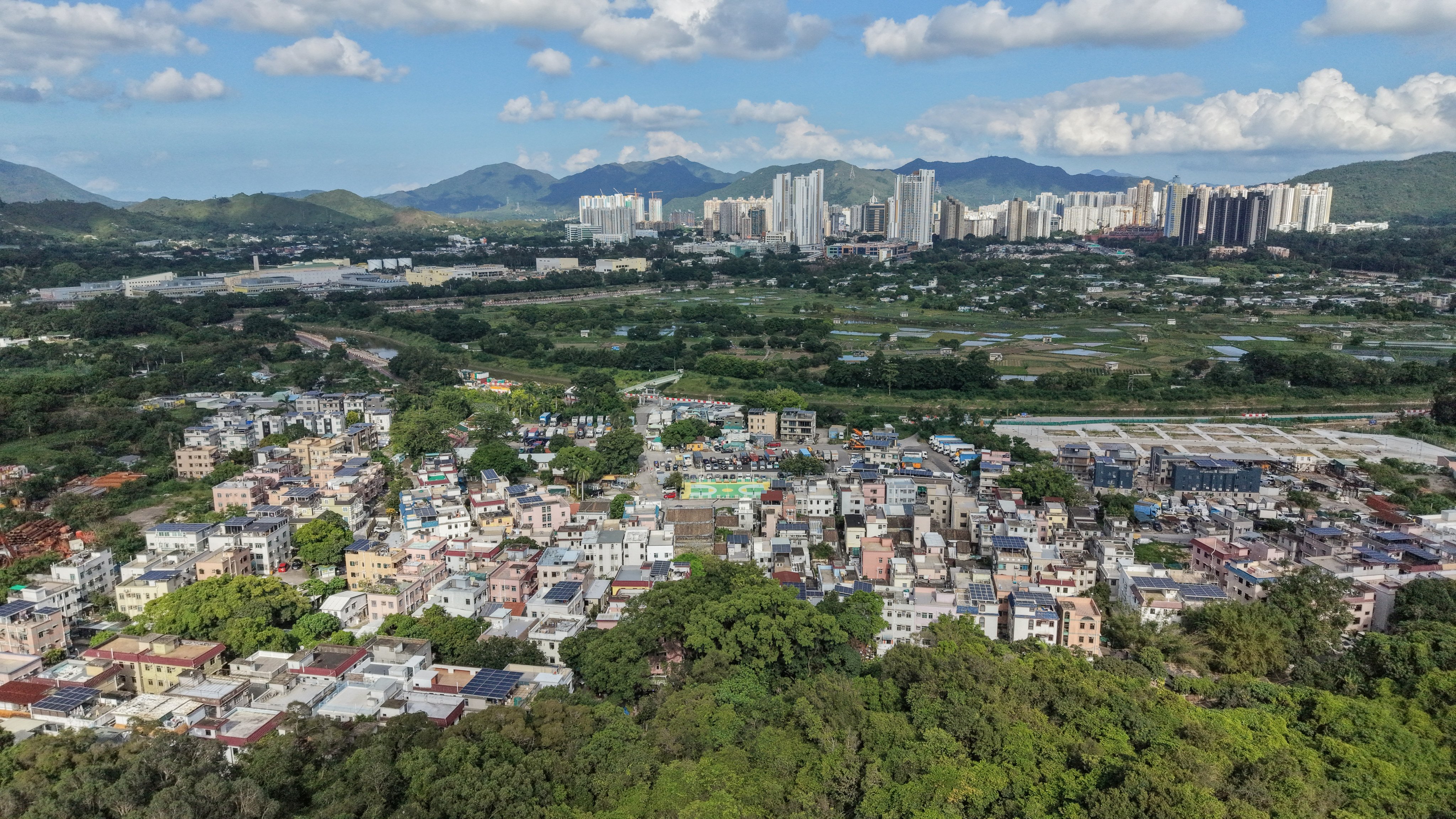 Ho Sheung Heung in the northern New Territories. The Hong Kong government has released two guides with more flexible licensing criteria for rural guest houses and campsites. Photo: Karma Lo