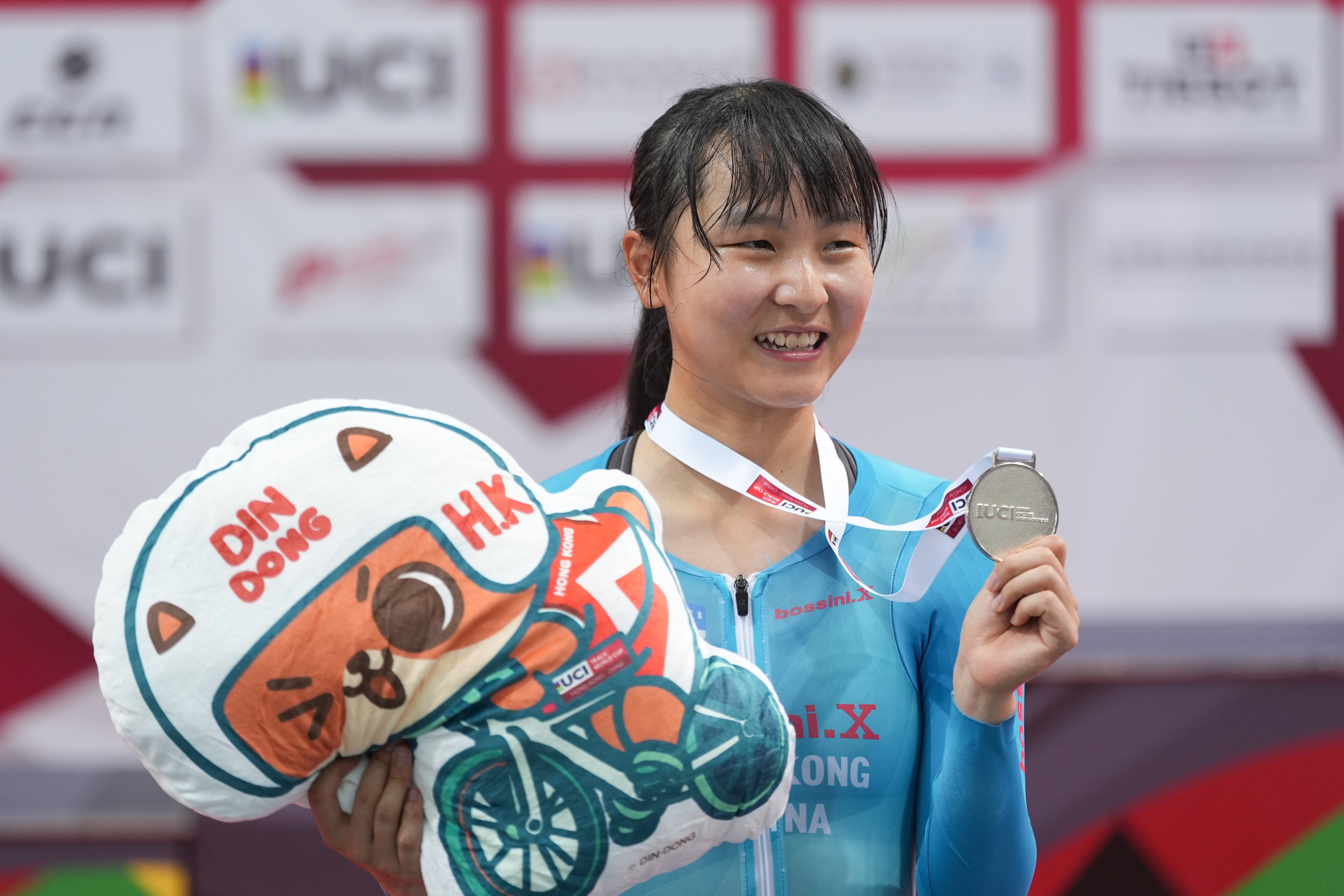 Hong Kong cyclist Ceci Lee. Photo: Eugene Lee