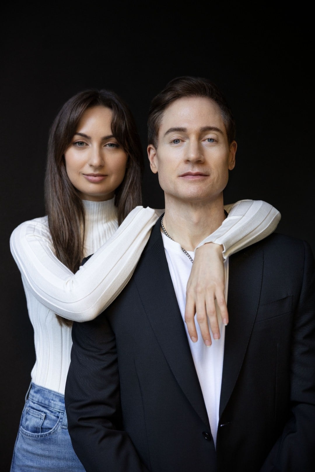 Kate Tolo and Bryan Johnson are united in their mission to live forever or die trying. Photo: Kate Tolo