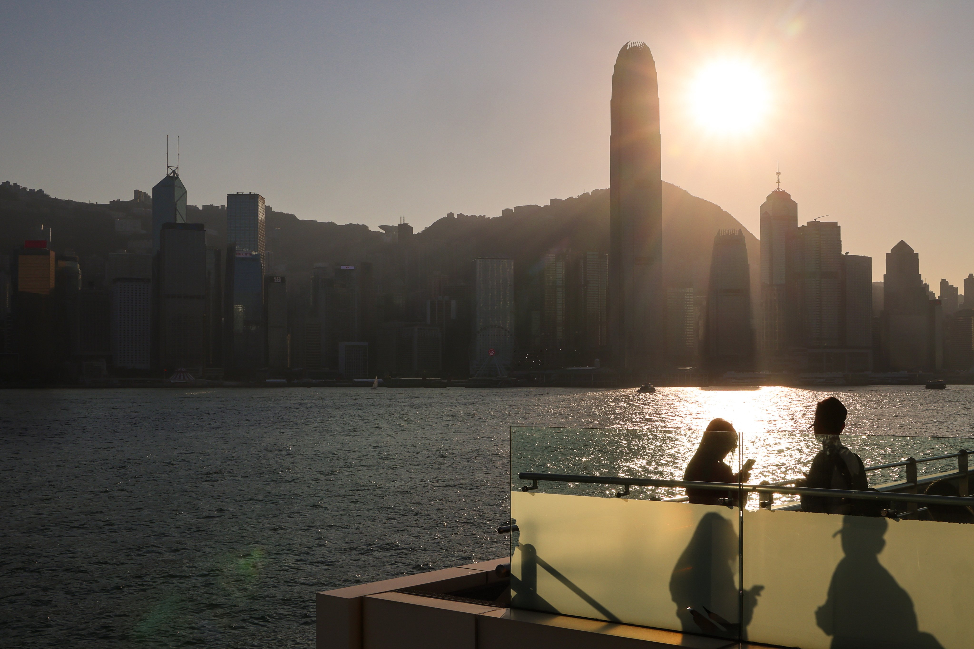 A couple by the waterfront in Tsim Sha Tsui. Hong Kong's proposed overhaul of sexual offences laws are undergoing a one-month public consultation. Photo: Jelly Tse