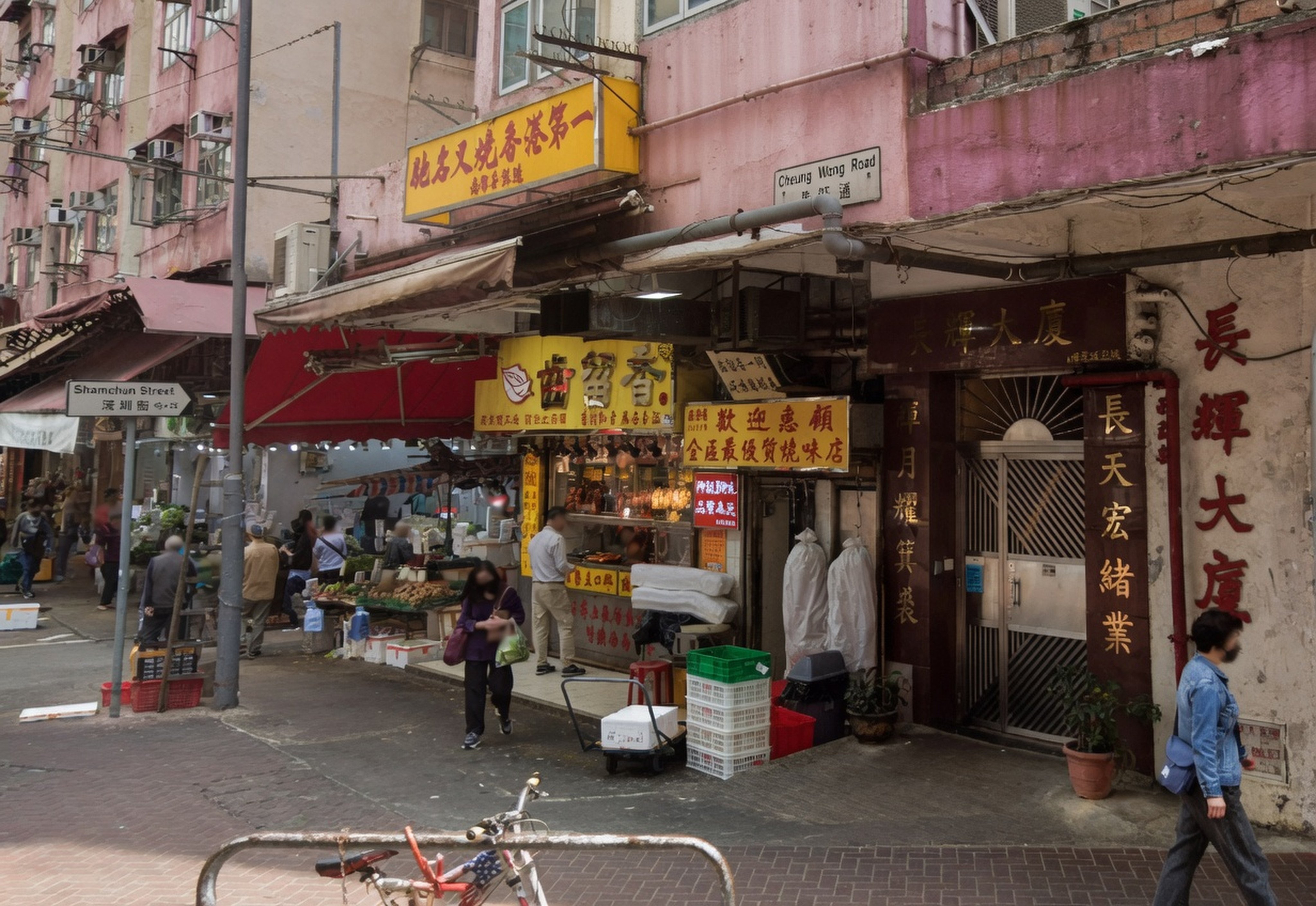 Hong Kong police have launched a murder investigation and arrested two men after a man died following a dispute in a Mong Kok flat. Photo: Google