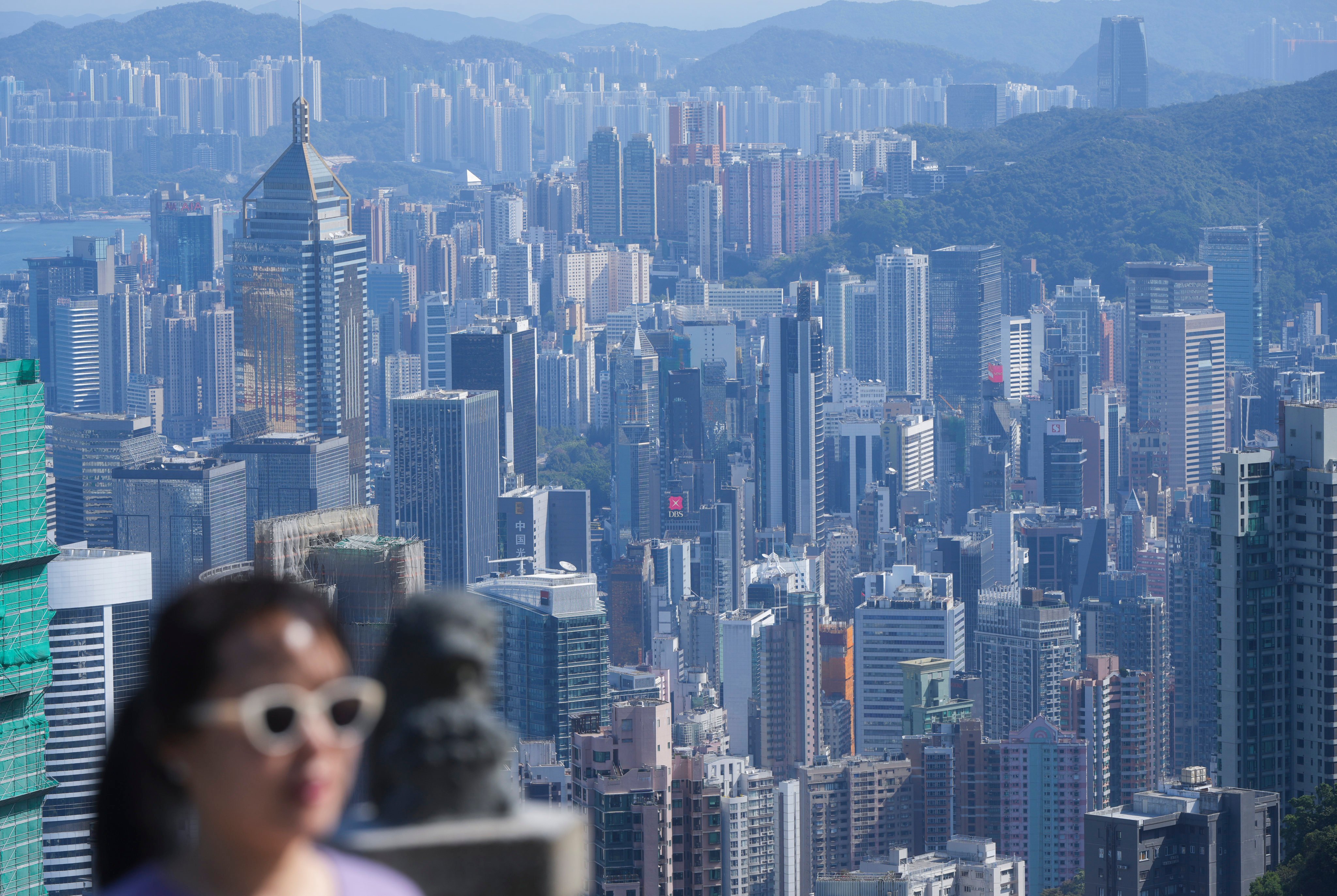 Hong Kong skyline with business area taken at the Peak. Agents have predicted Hong Kong’s luxury property market will stay resilient throughout 2026 but prices could remain mild. Photo: Sam Tsang