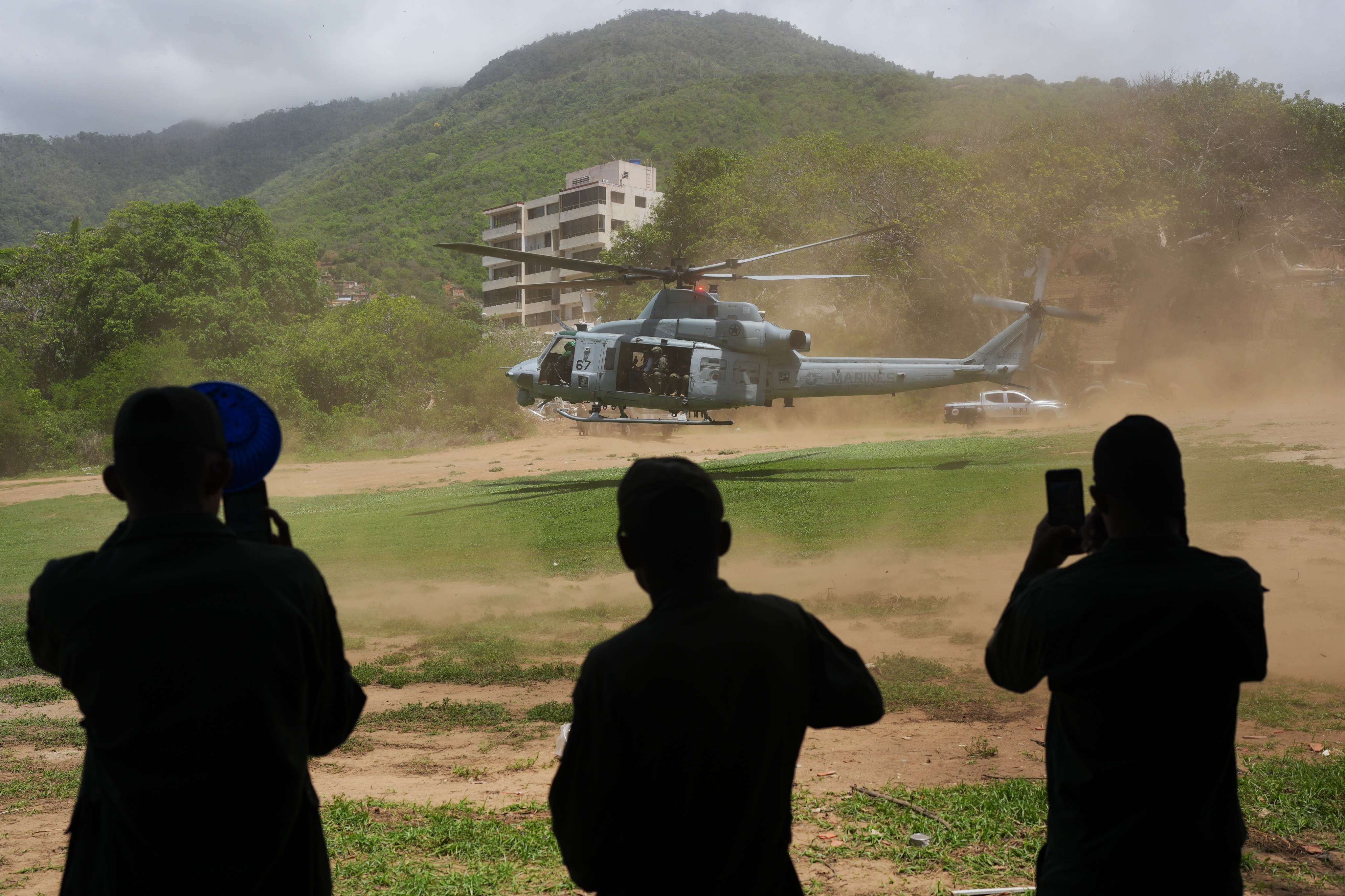 A US military helicopter. Photo: AP