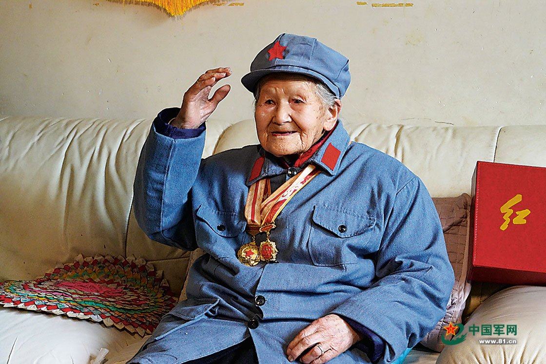 Wang Quanying is believed to be the last surviving veteran of the Long March