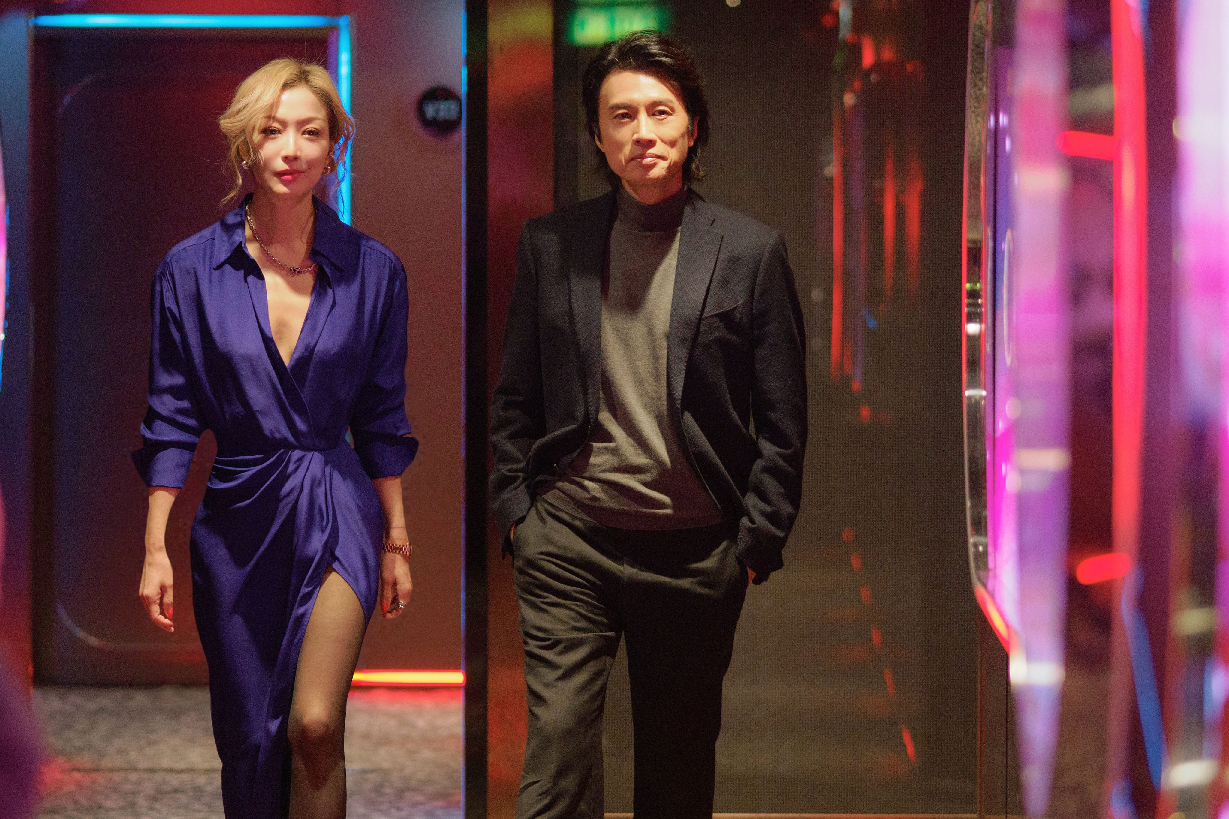 Night King, starring Sammi Cheng (left) and Dayo Wong, was the biggest local box office earner for the first half of the year. Photo: Handout