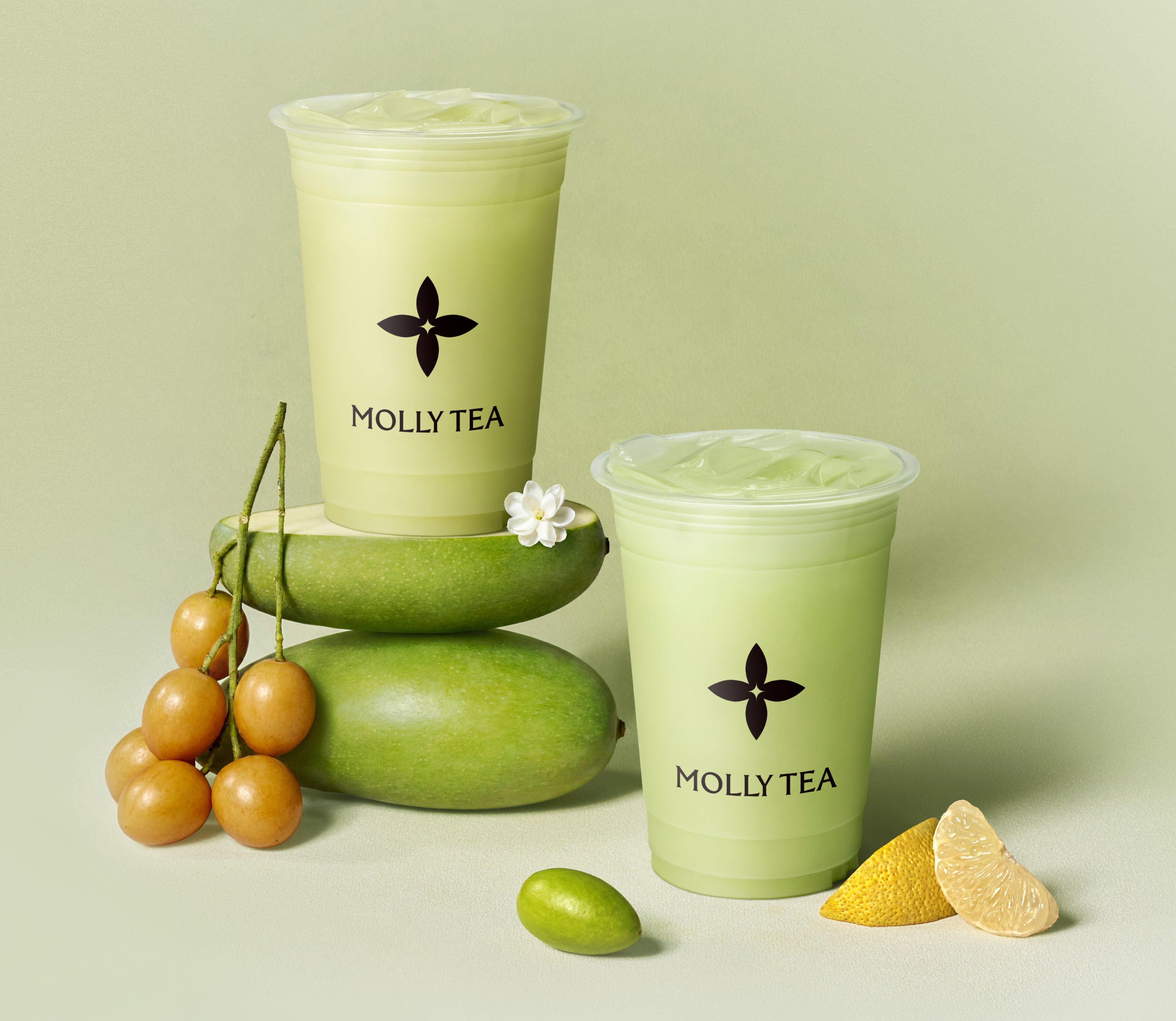 The Molly Tea logo that attracted Louis Vuitton’s ire. Photo: Weibo/Molly Tea