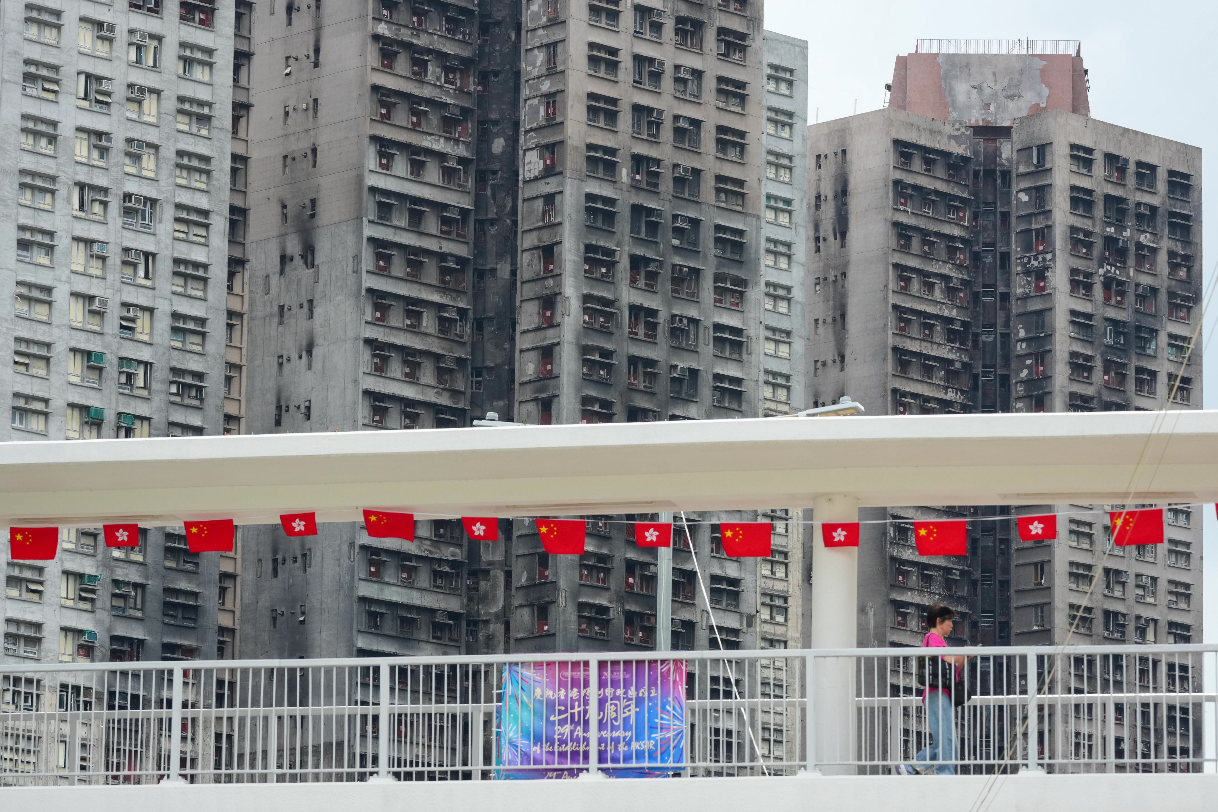 Wang Fuk Court in Tai Po on June 25. Photo: Jelly Tse