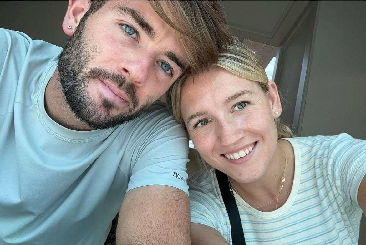 Keagan Polk is the long-time girlfriend of British No 8 tennis player Jacob Fearnley. Photo: @keagan.polk/Instagram