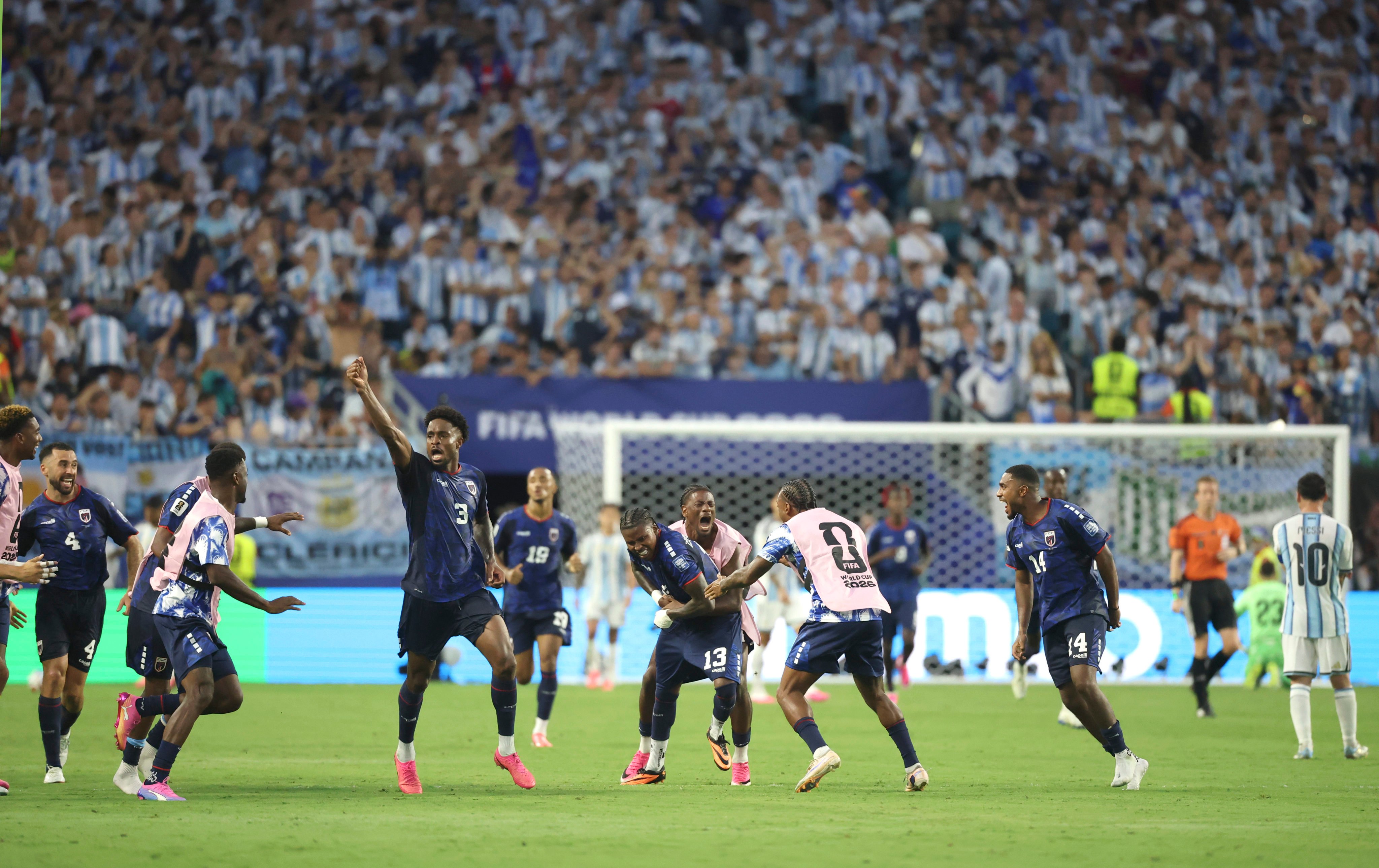 Cabo Verde, the smallest nation ever to reach the knockout rounds, surprised football fans again by pushing Argentina all the way to extra-time. Photo: Xinhua