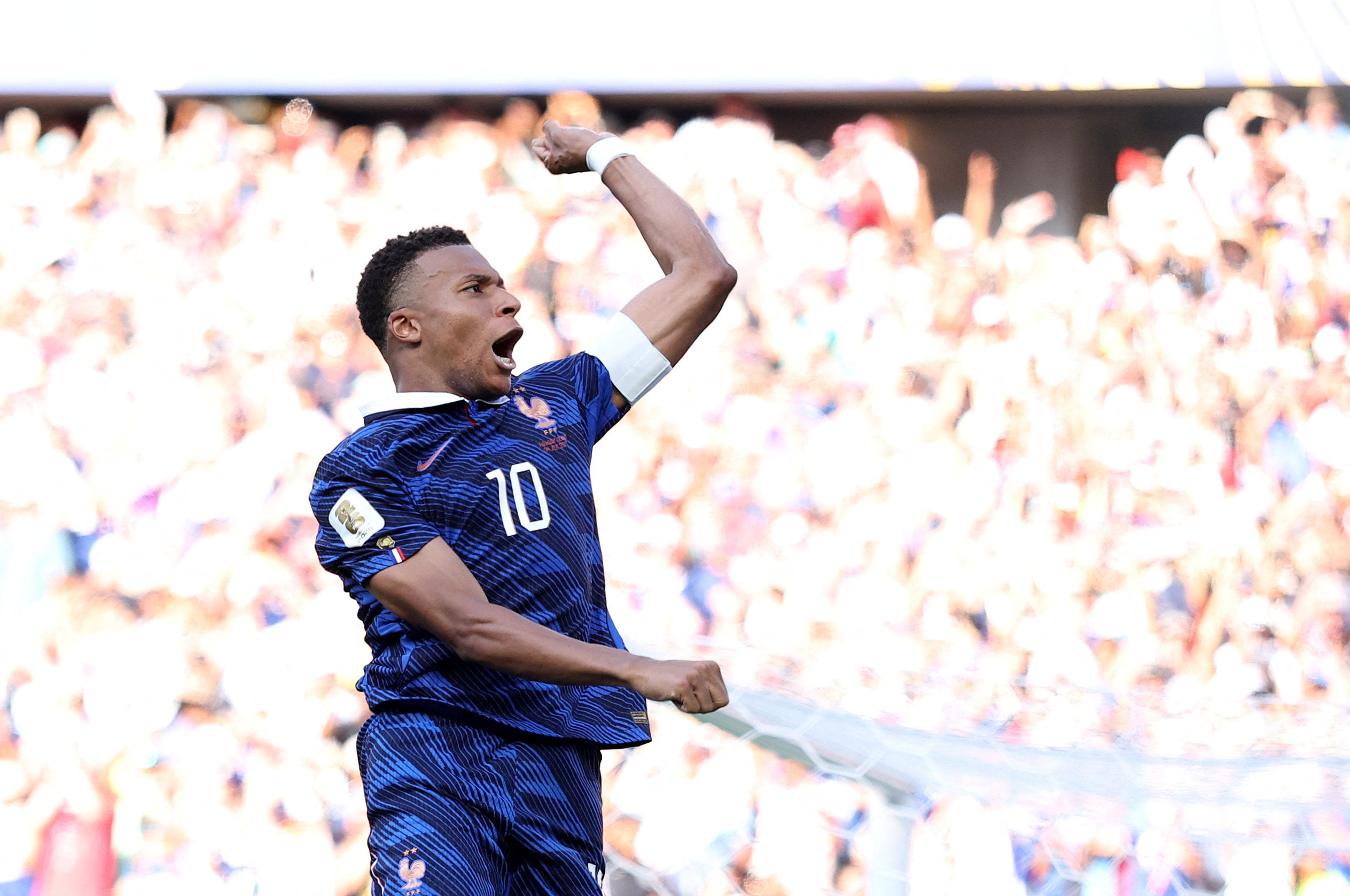 Kylian Mbappe scored the only goal of a tight affair in Philadelphia.Photo: Getty Images