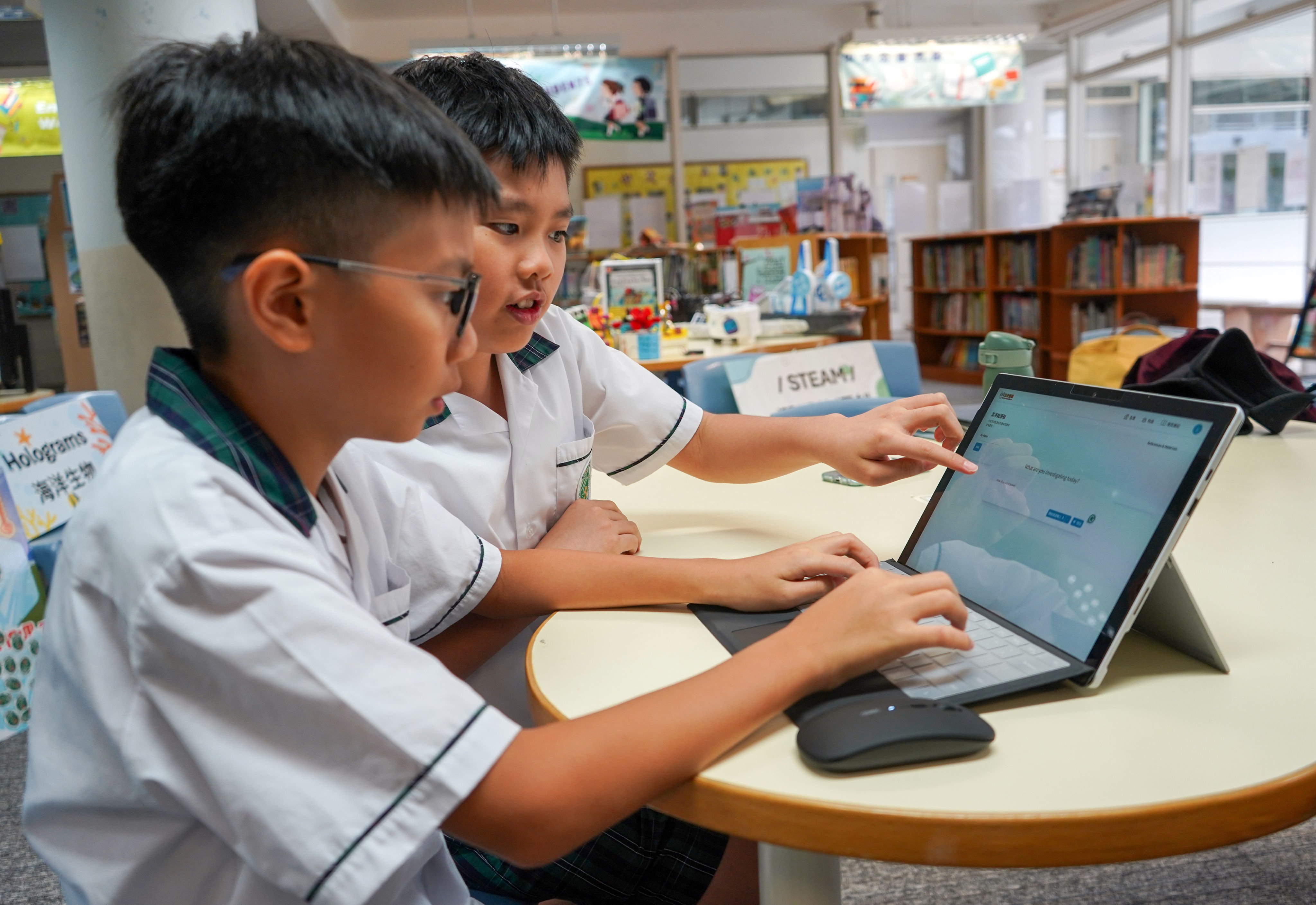 Hong Kong has bucked a global trend of limiting the use of technology in school, with ministers saying students must learn to navigate devices responsibly. Photo: Kelly Le