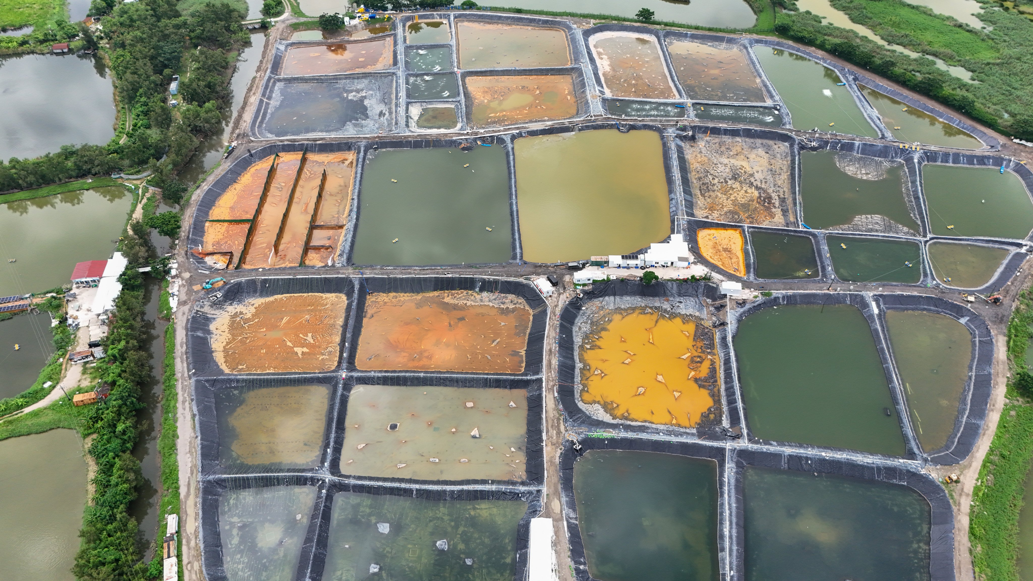 Map data identified the facility as a fish farm operated by Uni-China Group, a large wholesale and retail company in the city. When contacted, the company declined to confirm it was the owner. Photo: Edmond So