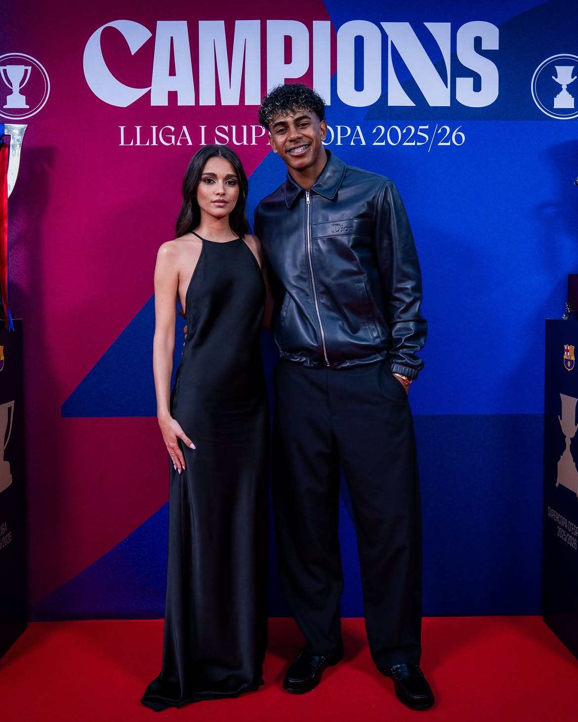 Inés García is the girlfriend of Lamine Yamal – the footballer won La Liga with Barcelona this May. Photo: @fcbarcelona/Instagram