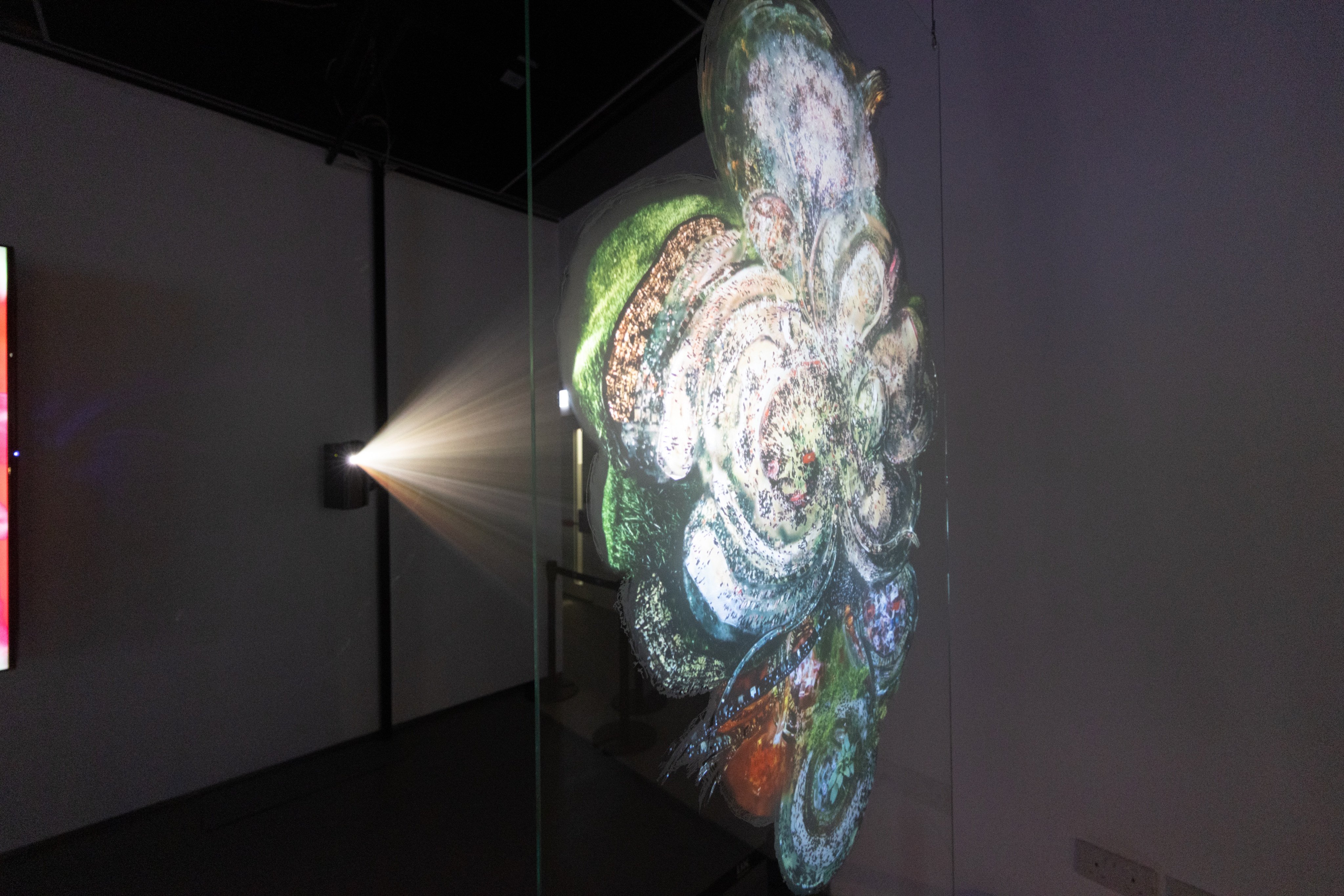 Mycelium (2006), by Czech artist Jakub Nepraš, part of the "Digital Emotions — From Electric Pulse to Human Touch" exhibition at DX Design Hub. Photo: courtesy HKDC