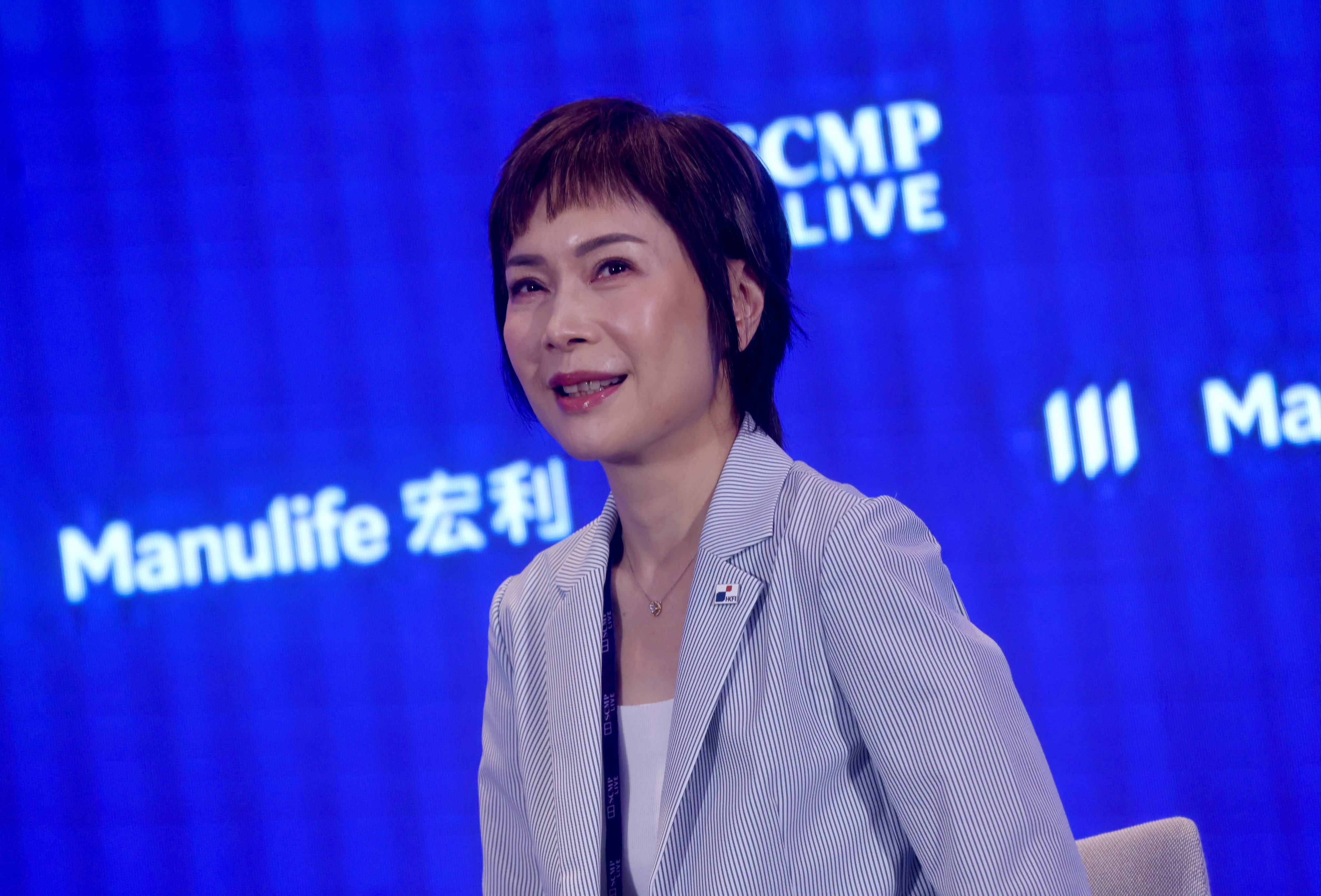 Selina Lau, chief executive of the Hong Kong Federation of Insurers, says the industry is helping to secure the city’s future. Photo: Jonathan Wong