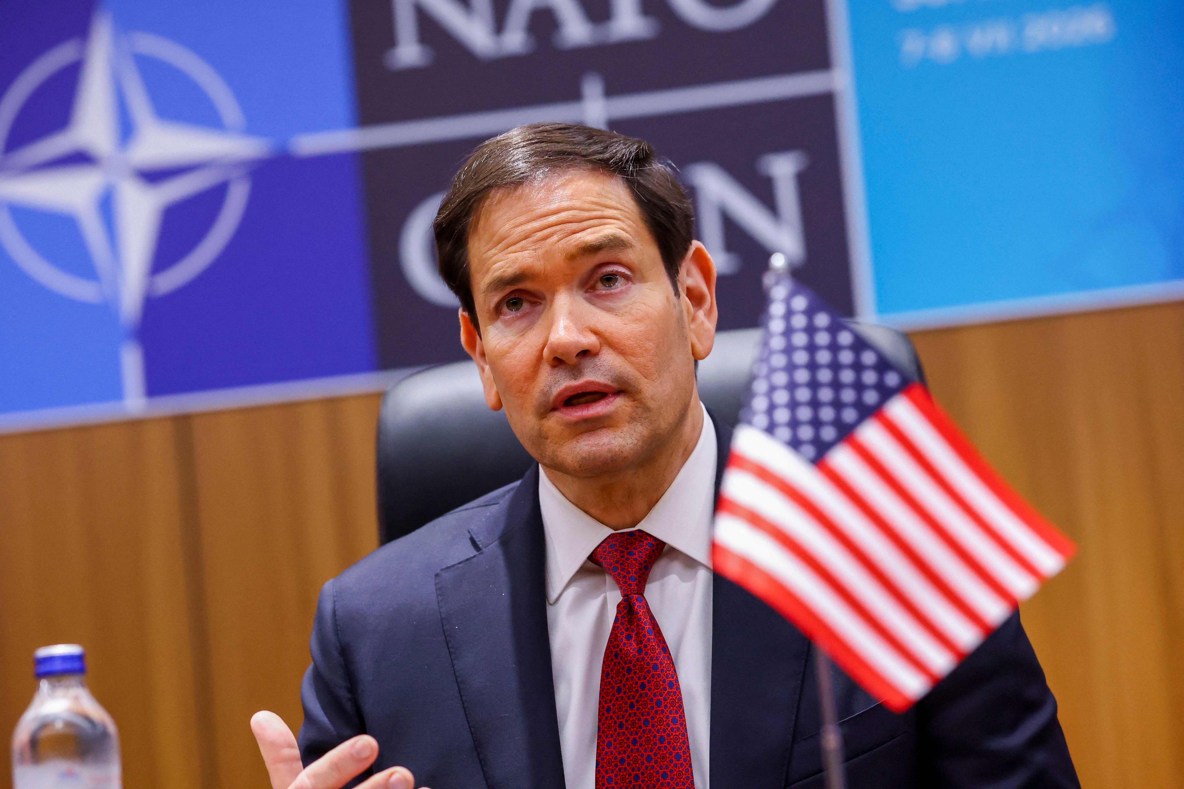 US senators wrote to Secretary of State Marco Rubio in February to raise concerns about sending detainees to a country where they face persecution or torture, a lawsuit claims. Photo: AFP