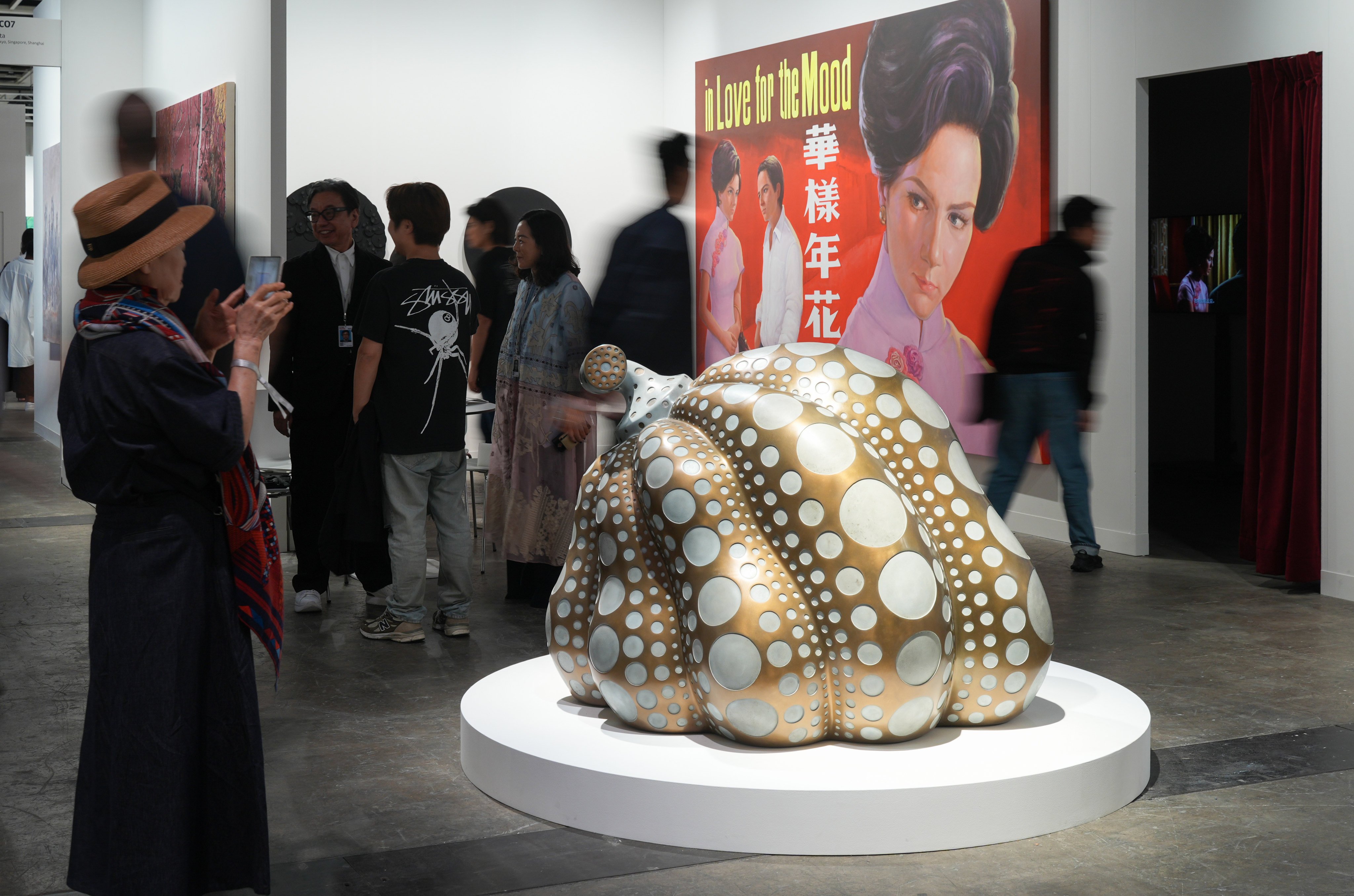 Art Basel at the Hong Kong Convention and Exhibition Centre in Wan Chai. Art March linked up multiple cultural events spanning the entire month, with Art Basel and Art Central jointly admitting about 55,000 visitors, the tourism minister said. Photo: Eugene Lee