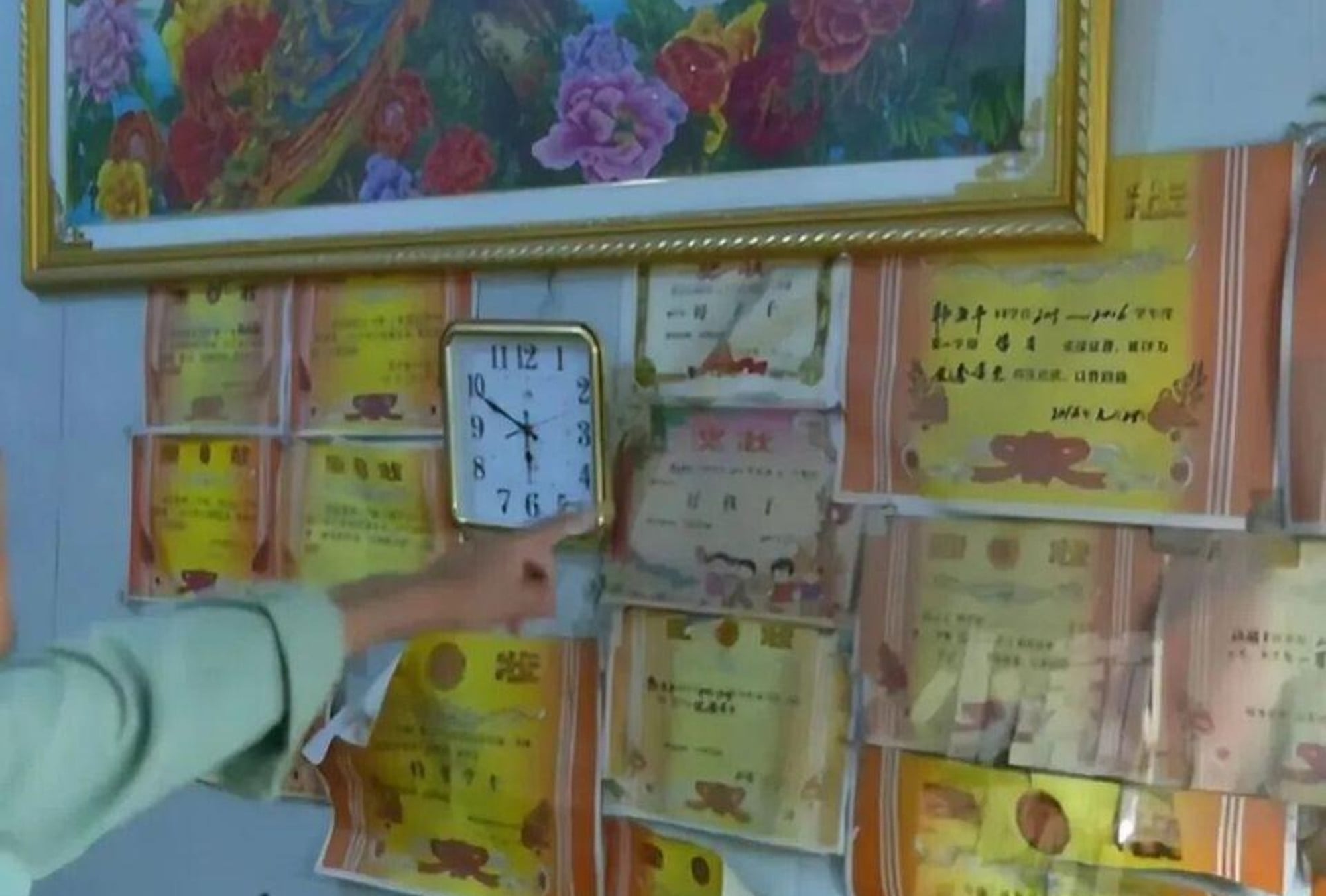 The walls of Han’s home showcase a collection of award certificates that reflect her dedication and academic excellence over the years. Photo: Handout The walls of Han’s home showcase a collection of award certificates that reflect her dedication and academic excellence over the years. Photo: Handout