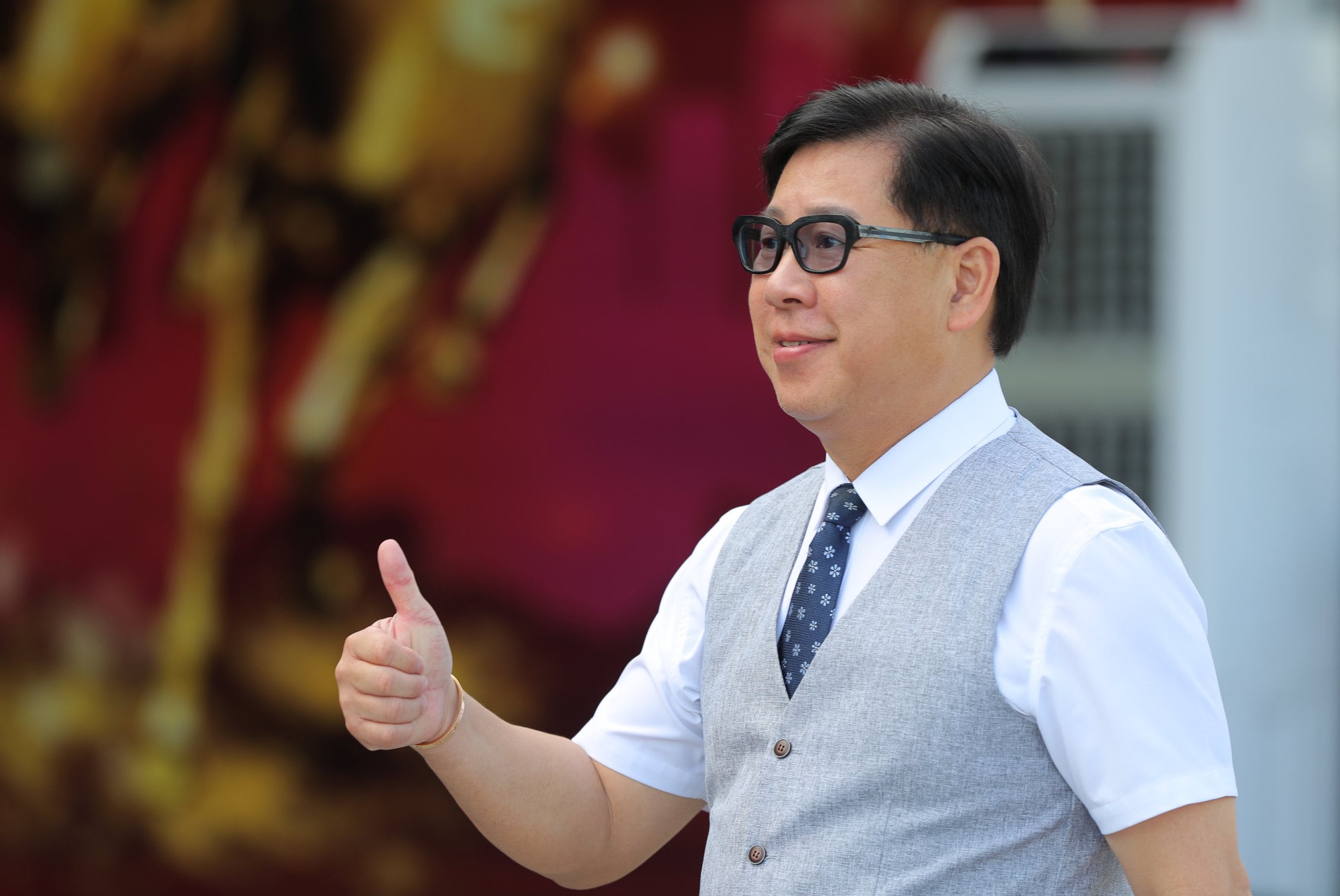 Dennis Yip celebrates a Sha Tin winner earlier this month. Dennis Yip celebrates a Sha Tin winner earlier this month.