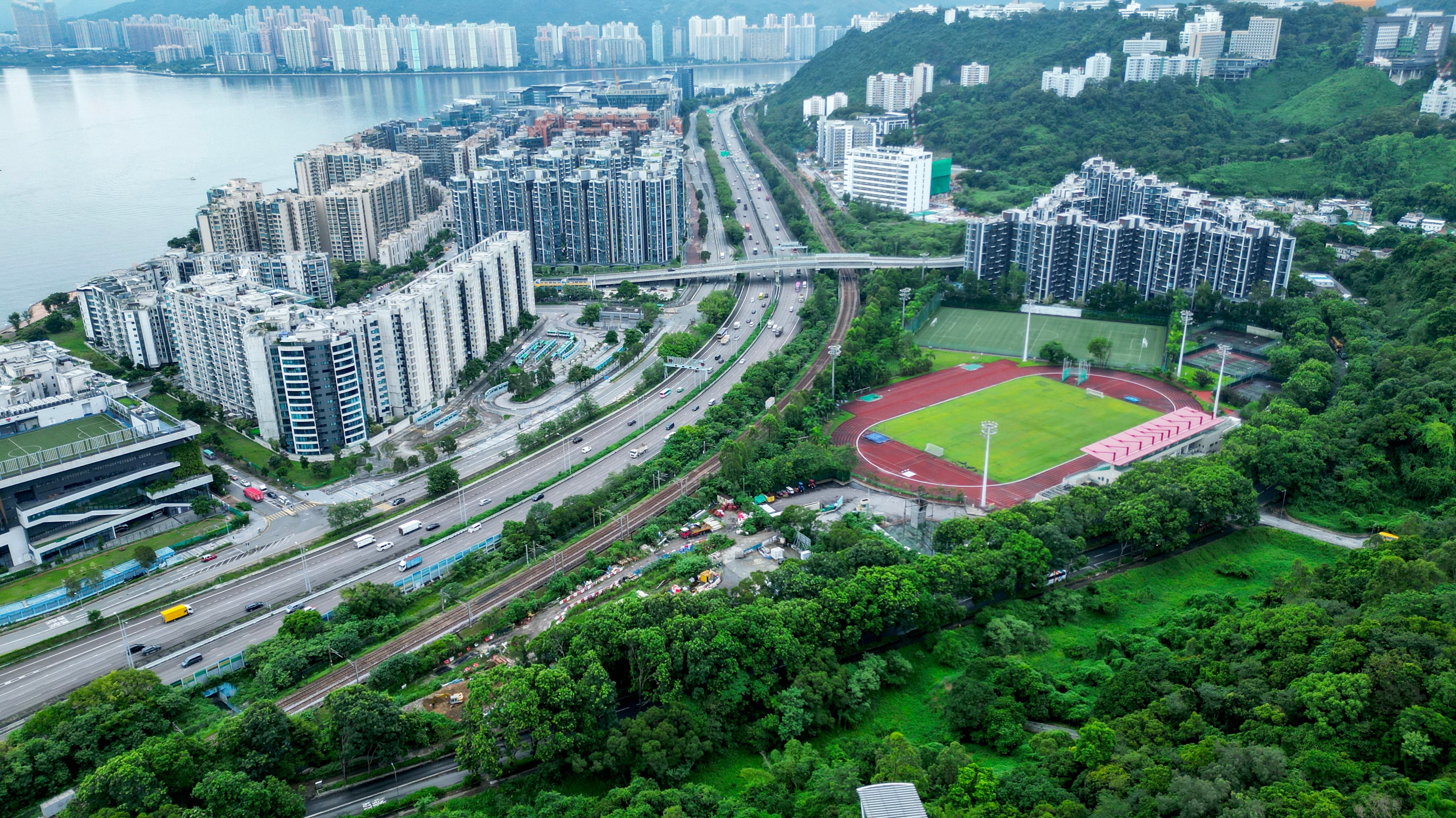 An aerial view of Pak Shek Kok. Photo: Elson Li