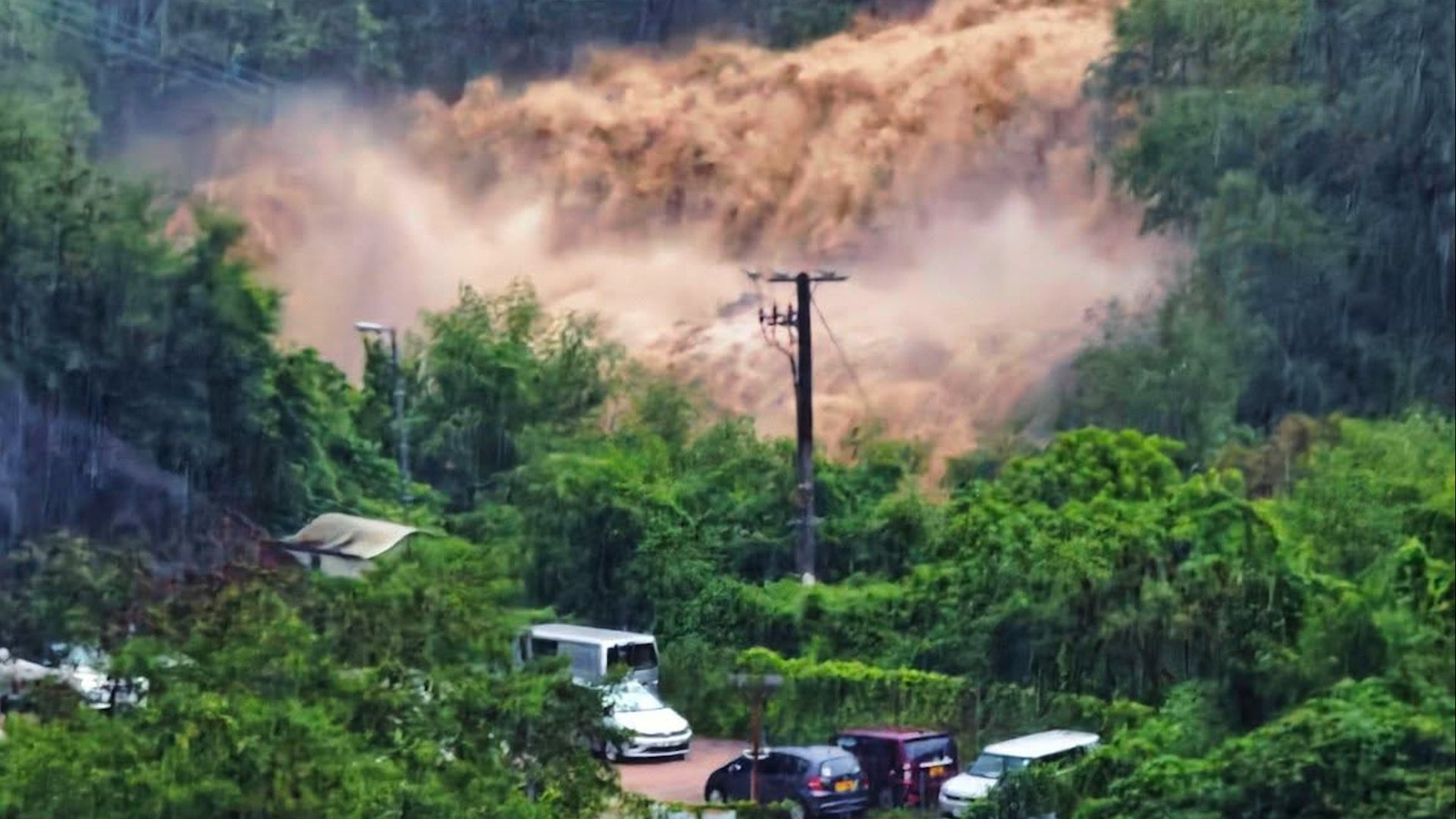 Hong Kong flood clips go viral over AI claims