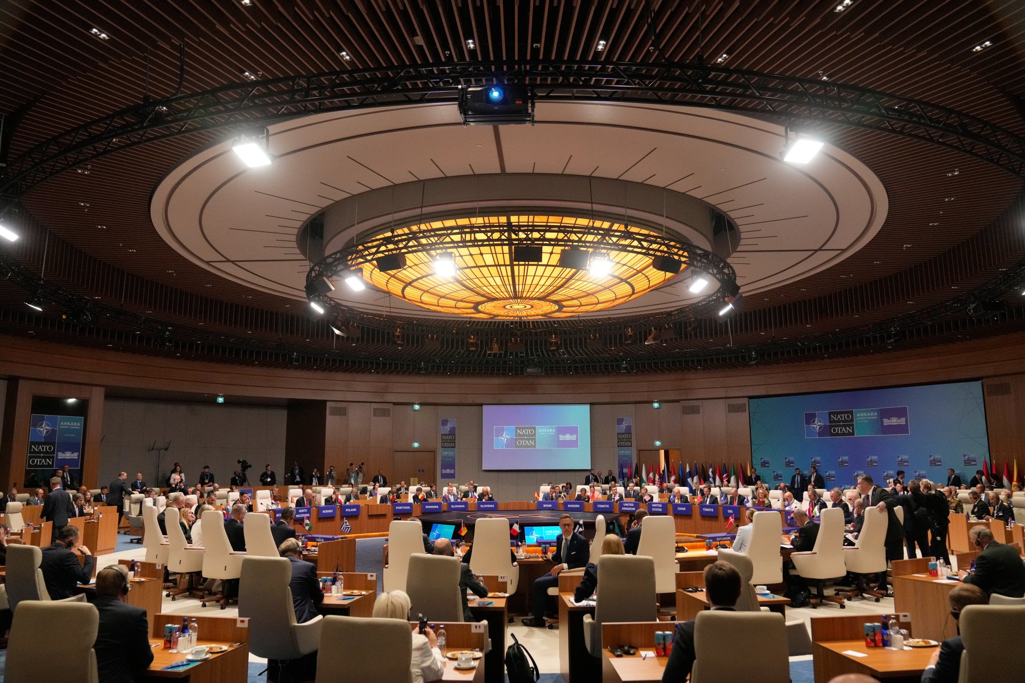 The alliance says its Nato 3.0 strategy will see European allies take greater responsibility for defence while expanding transatlantic industrial cooperation. Photo: AP The alliance says its Nato 3.0 strategy will see European allies take greater responsibility for defence while expanding transatlantic industrial cooperation. Photo: AP