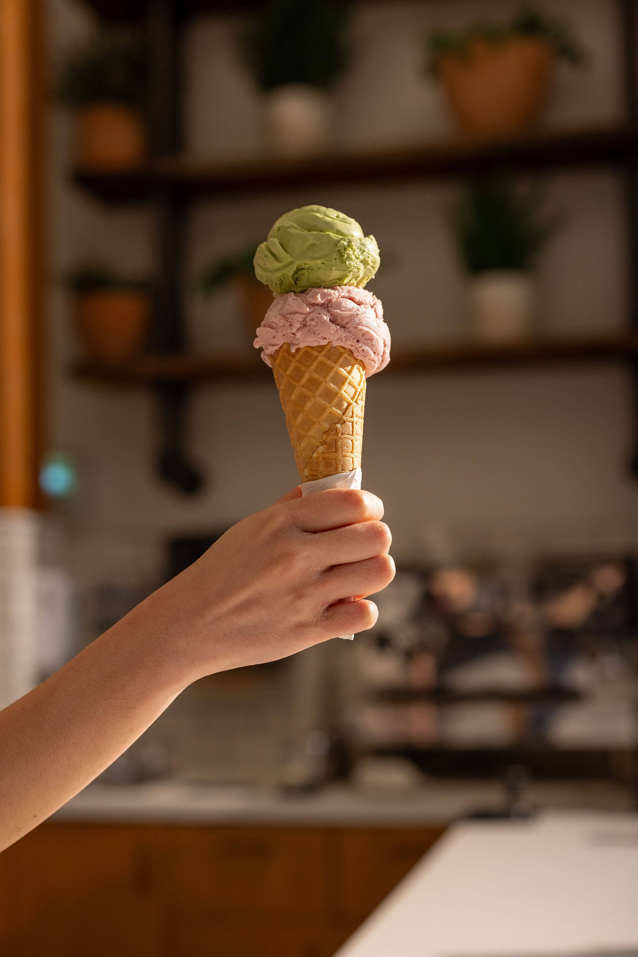 Frozen desserts vary in terms of their fat, sugar and air content, with ice cream still the most popular choice worldwide. Photo: Earnest Ice Cream
