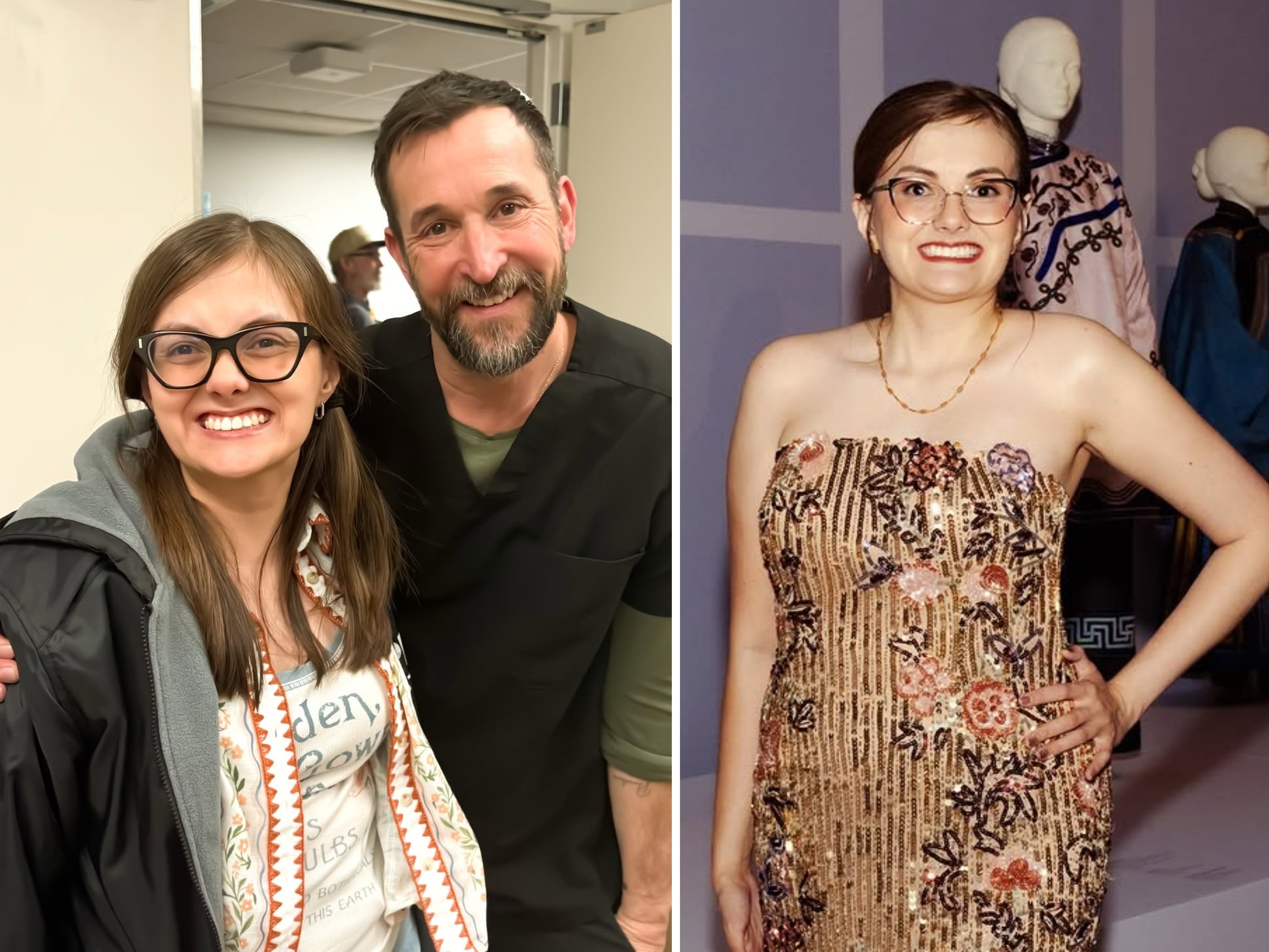 Tal Anderson appears in The Pitt, the hit medical drama series starring Noah Wyle. Photos: @thetalanderson/Instagram