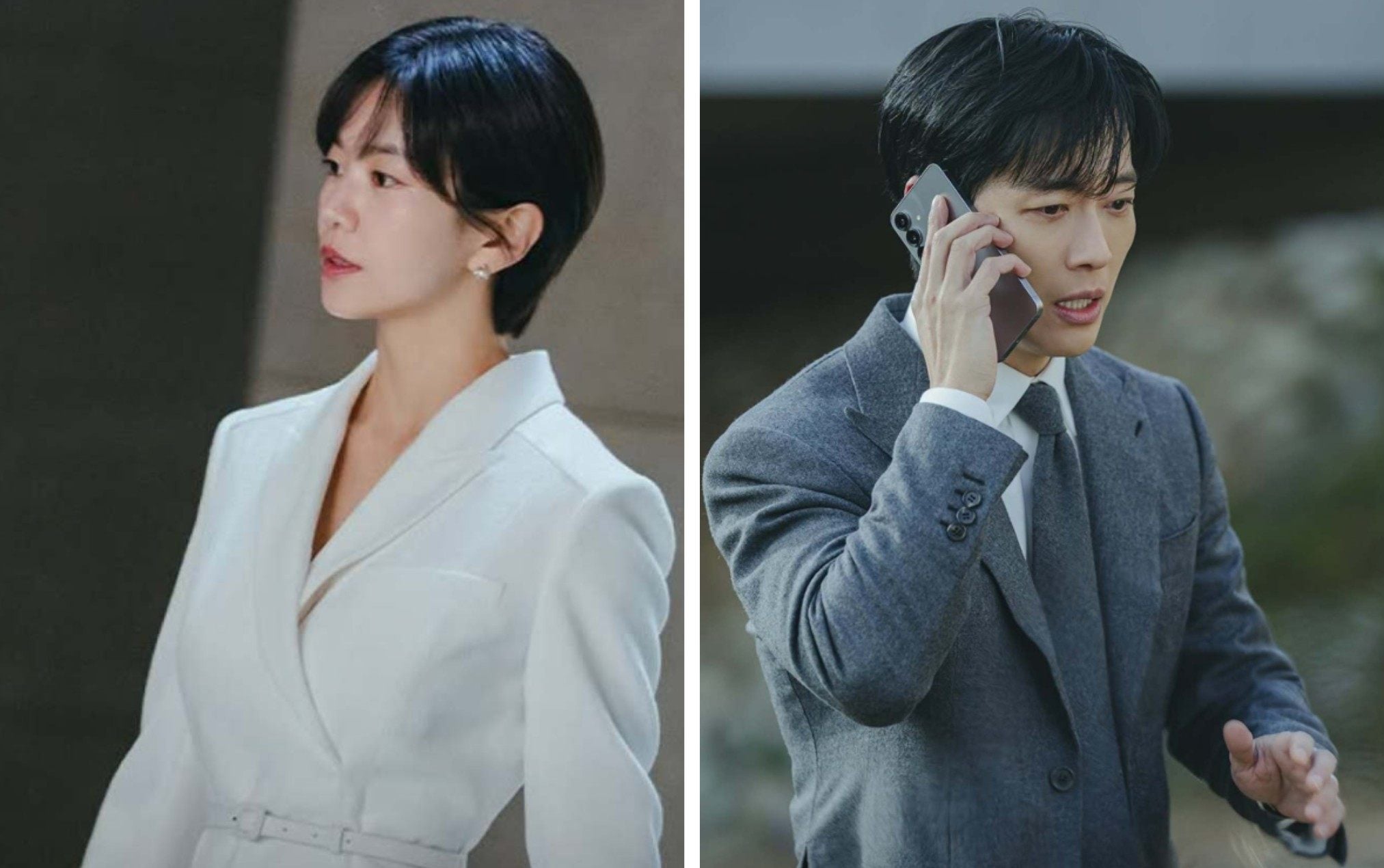 In the K-drama The Husband, Lee Seol (left) and Namkoong Min play a couple whose marriage is unravelling.